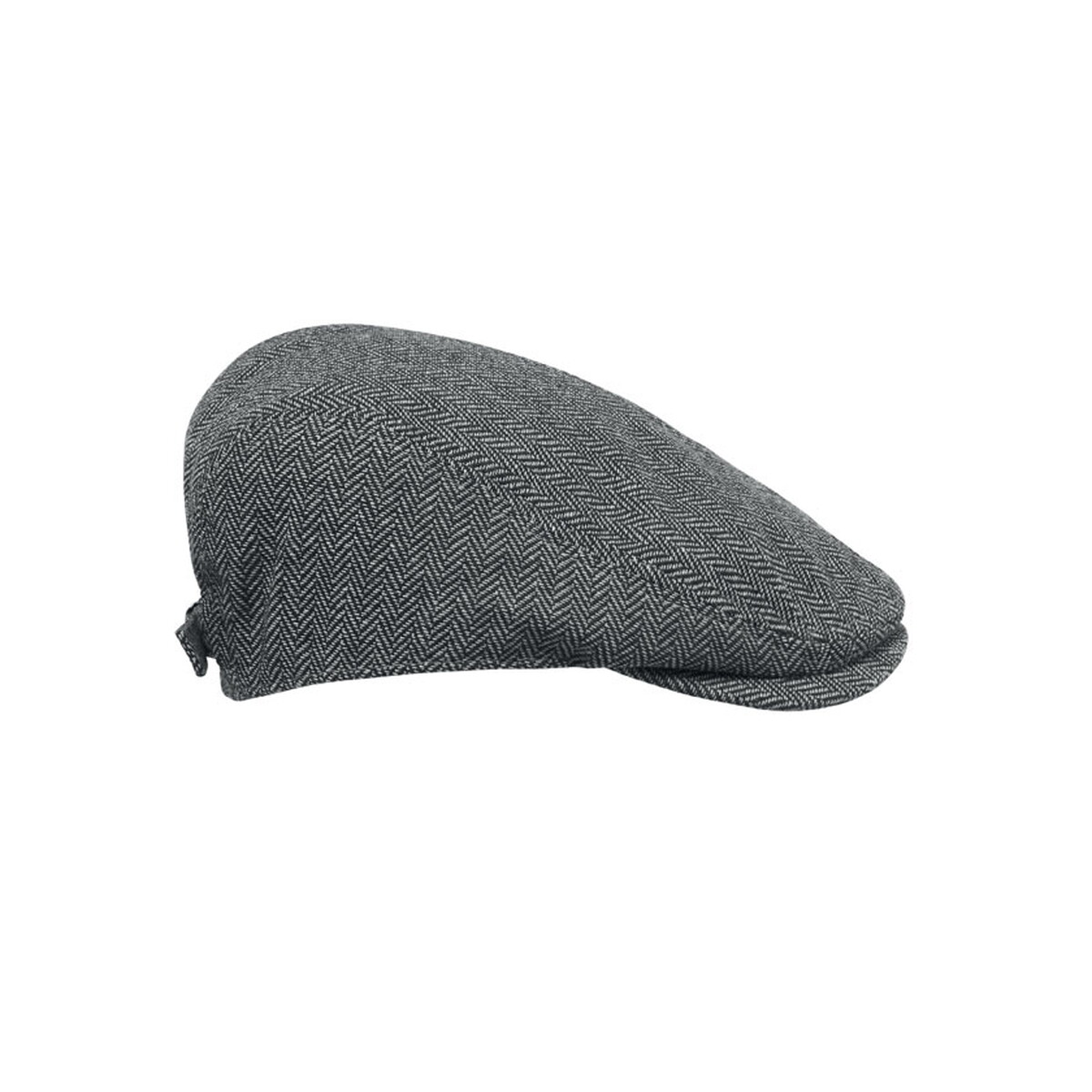 Czapki z logo – czapka newsboy 335 gr/m² blind peak – szara mo2966-07-top Czapka newsboy 335 gr/m² BLIND PEAK - szara mo2966-07-top