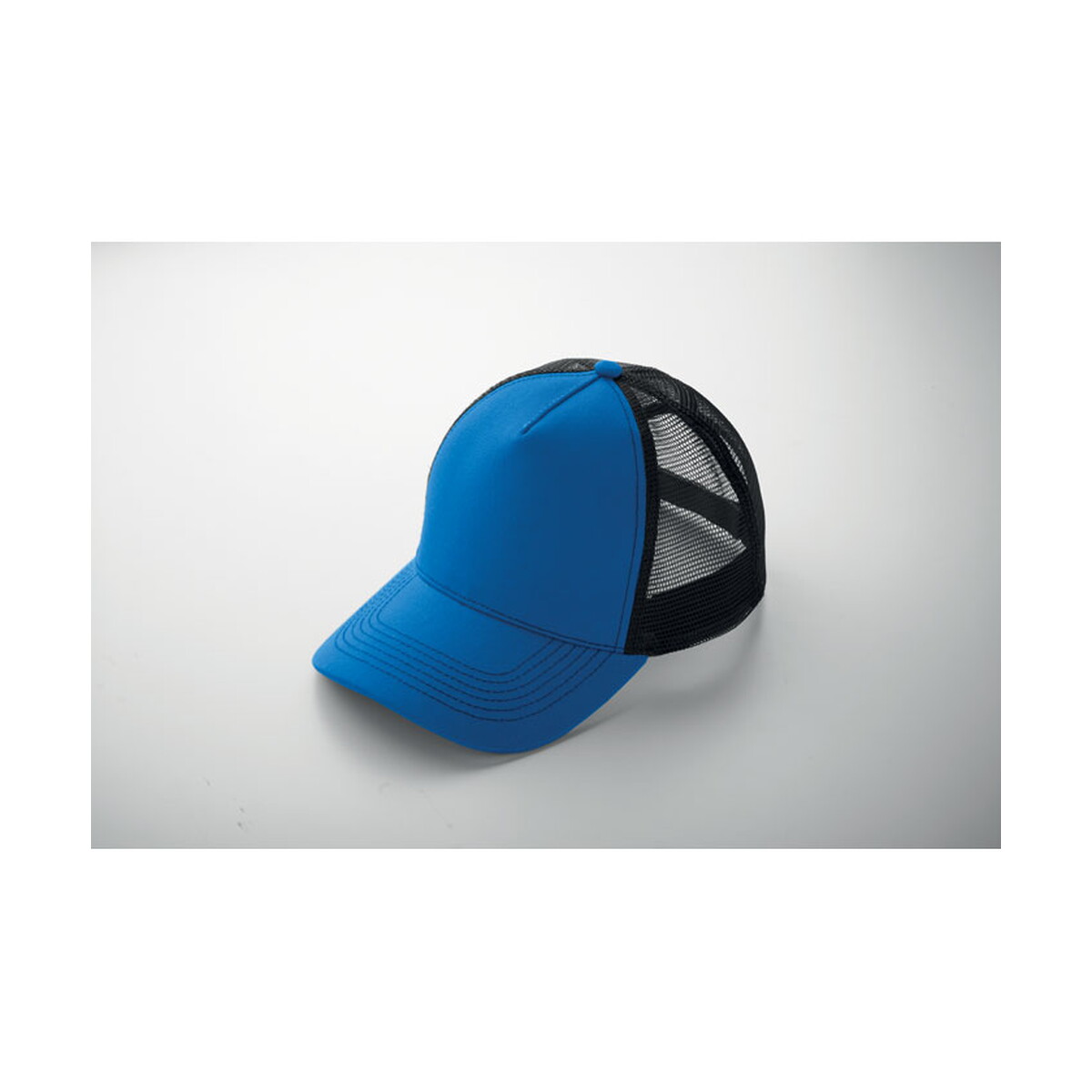 Czapki z logo – czapka trucker z 5 panelami blist – niebieska mo2986-37-detail Czapka trucker z 5 panelami BLIST - niebieska mo2986-37-detail