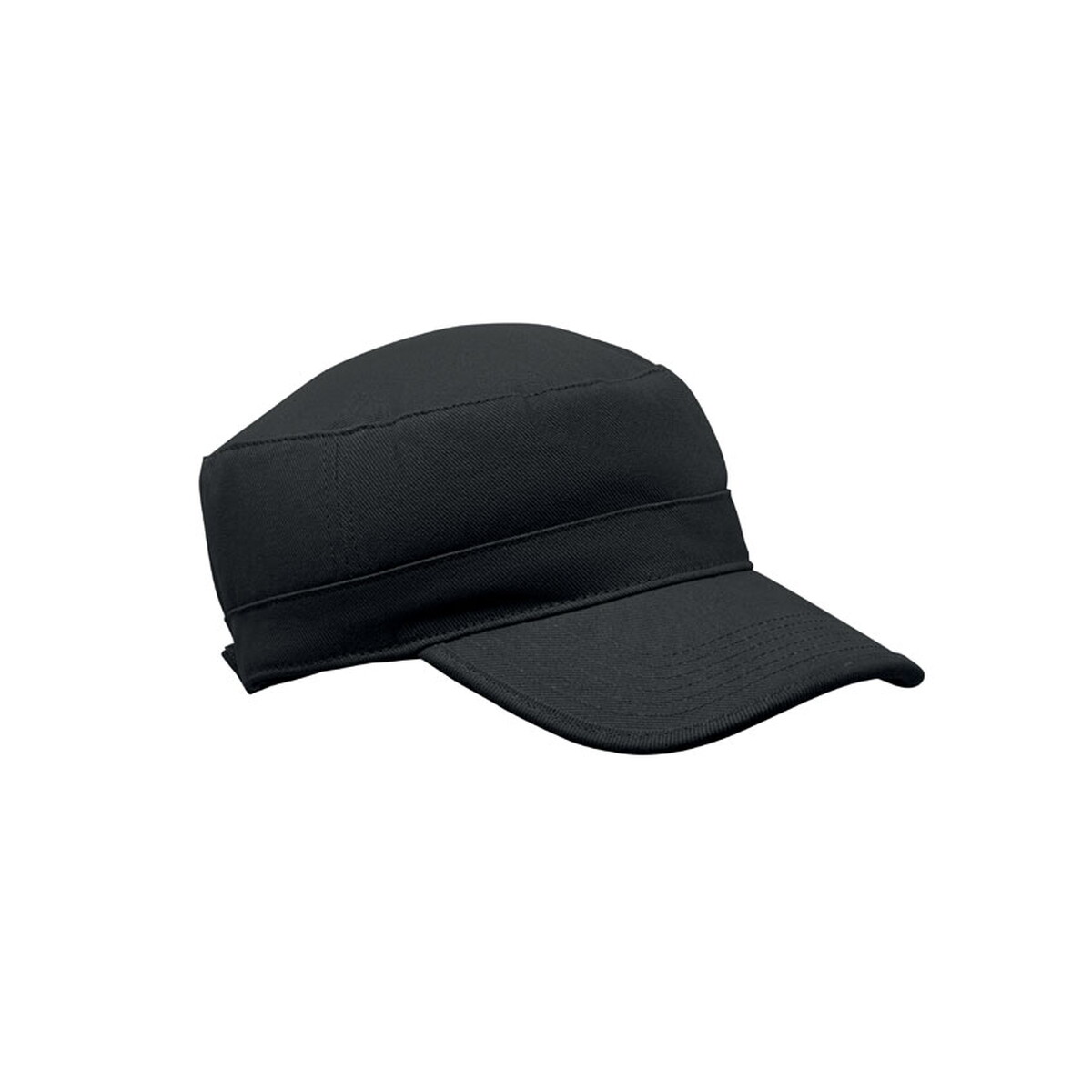Czapki z logo – czapka wojskowa 260 gr/m² field – czarna mo2867-03 Czapka wojskowa 260 gr/m² FIELD - czarna mo2867-03