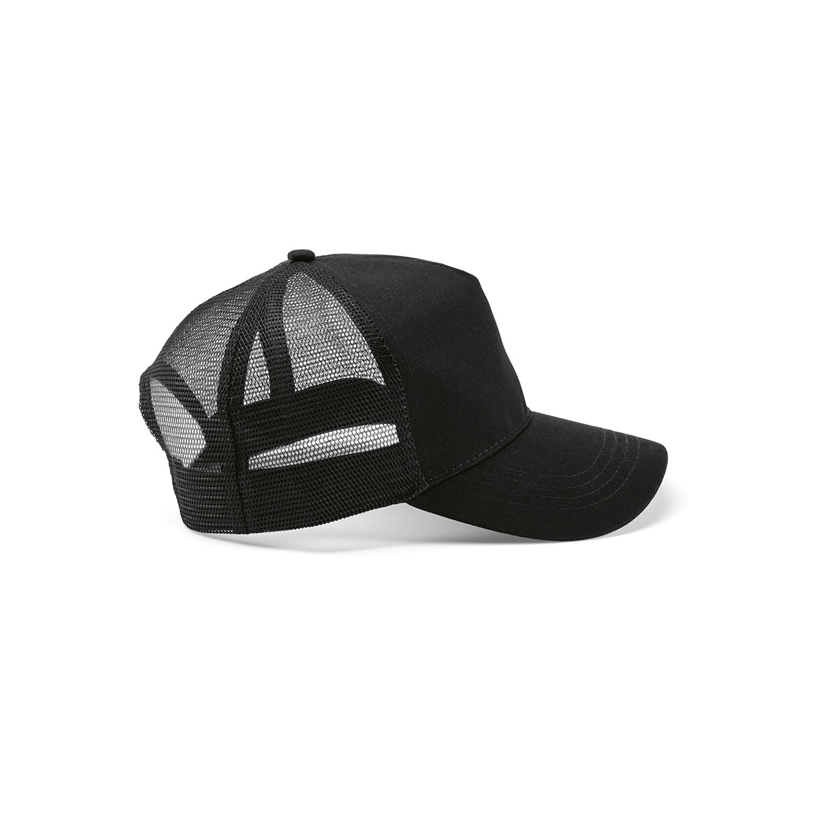Czapki z logo – czapka zappa cap rpet 220 gsm – czarna ACA004_103-B Czapka Zappa Cap rPET 220 gsm - Czarna ACA004_103-B