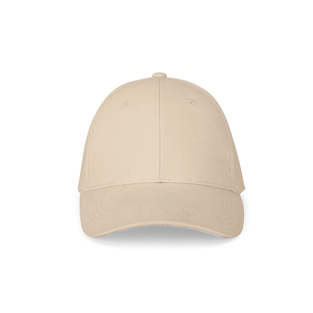 Czapki z logo – nathan. czapka z 100% bawełny (260 g/m²) z 6 panelami – beżowa 99170_131-a NATHAN. Czapka z 100% bawełny (260 g/m²) z 6 panelami - Beżowa 99170_131-a