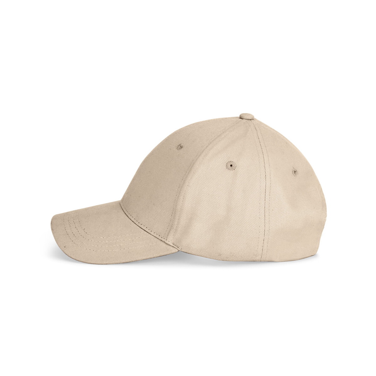 Czapki z logo – nathan. czapka z 100% bawełny (260 g/m²) z 6 panelami – beżowa 99170_131-d NATHAN. Czapka z 100% bawełny (260 g/m²) z 6 panelami - Beżowa 99170_131-d