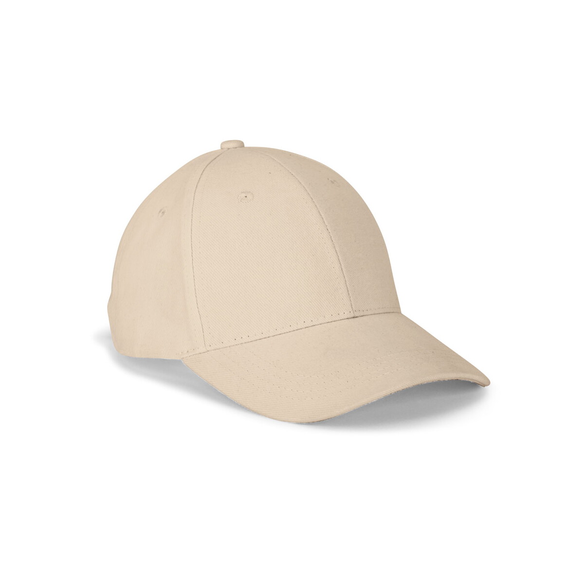 NATHAN. Czapka z 100% bawełny (260 g/m²) z 6 panelami - Beżowa 99170_131