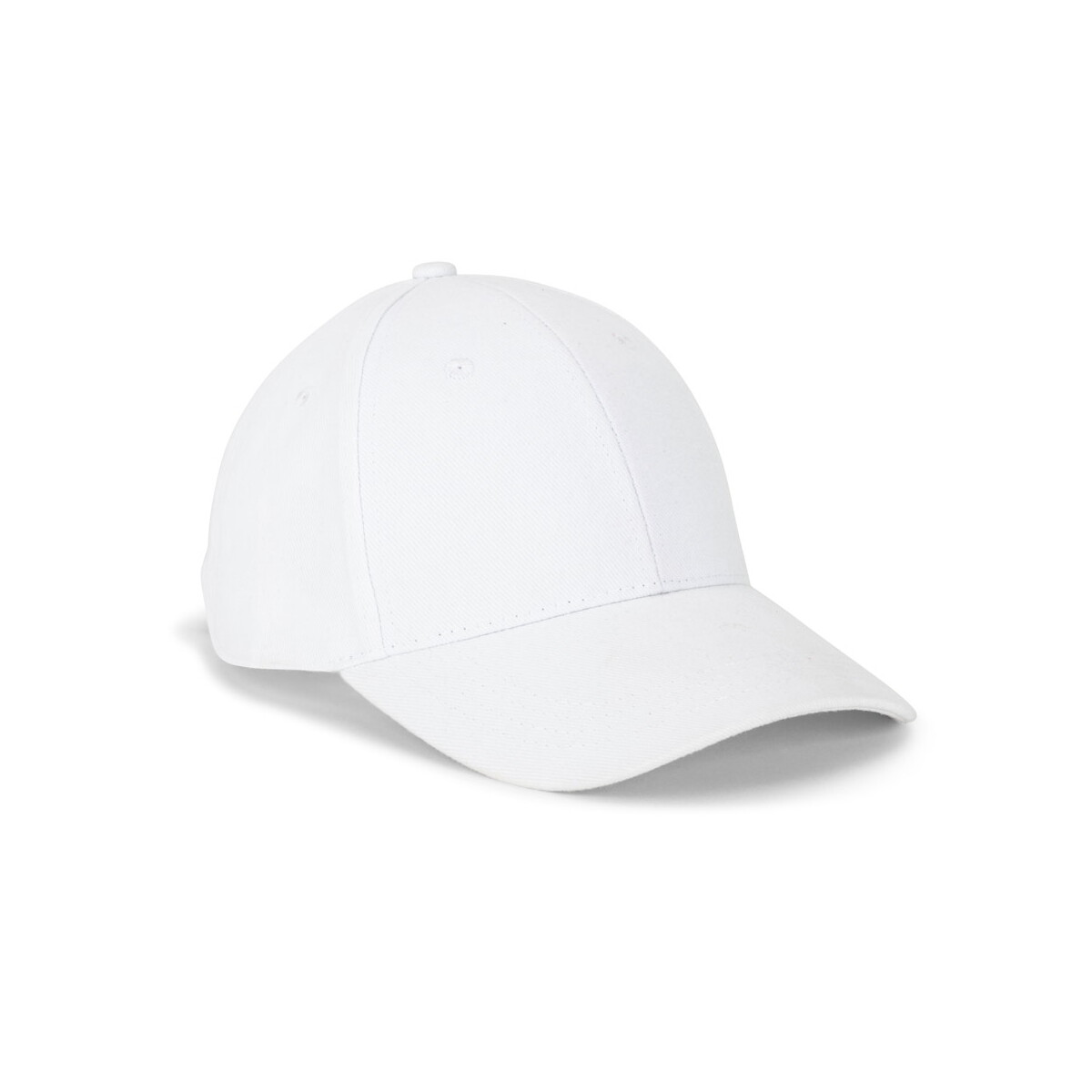 NATHAN. Czapka z 100% bawełny (260 g/m²) z 6 panelami - Biała 99170_106
