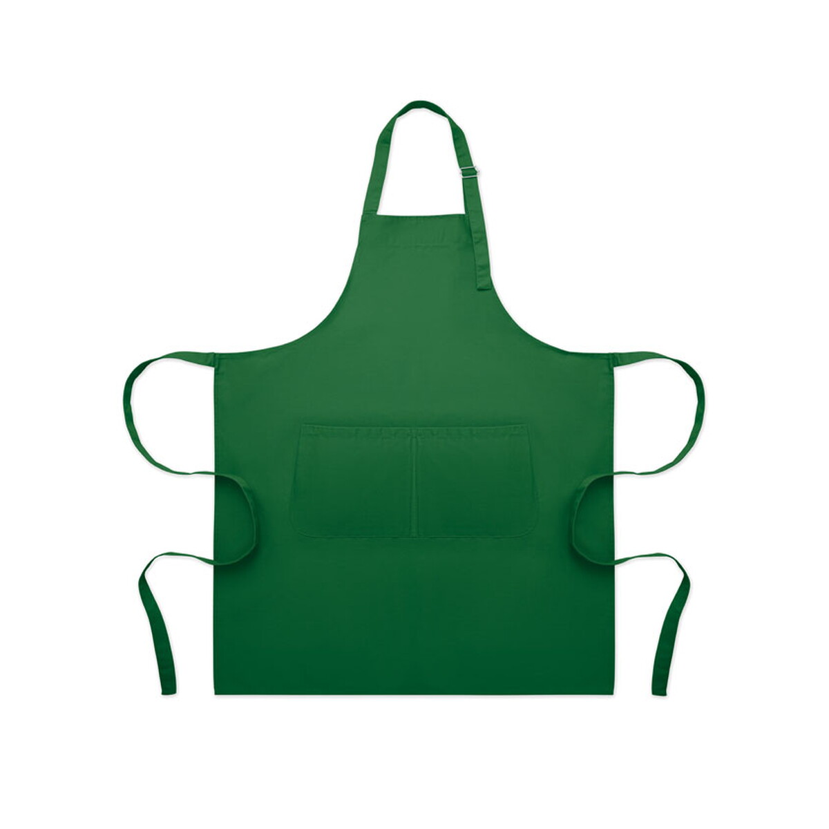 Fartuchy z logo – regulowany fartuch kuchenny gala – ciemnozielony mo2349-60 Regulowany fartuch kuchenny GALA - ciemnozielony mo2349-60