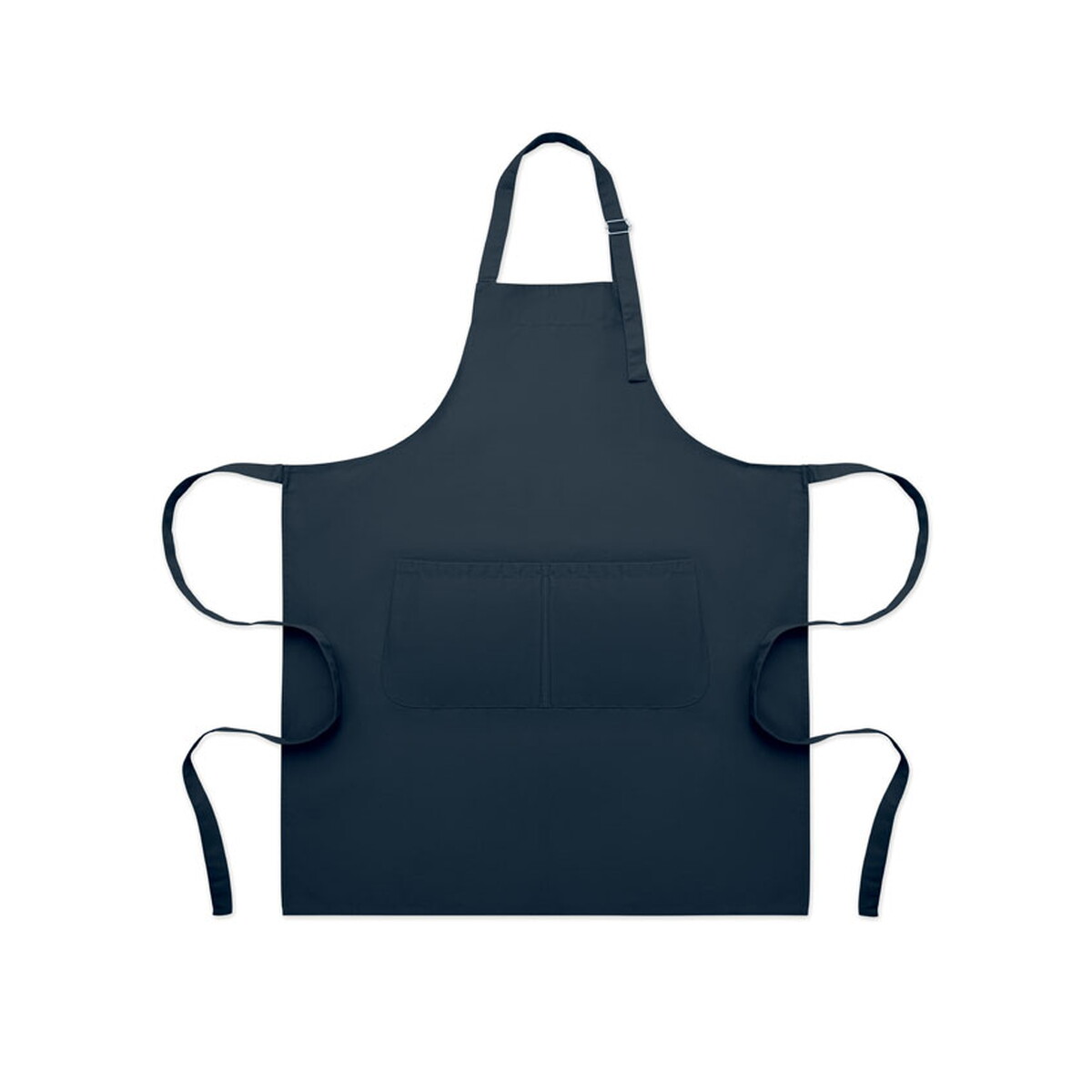 Fartuchy z logo – regulowany fartuch kuchenny gala – niebieski mo2349-04 Regulowany fartuch kuchenny GALA - niebieski mo2349-04