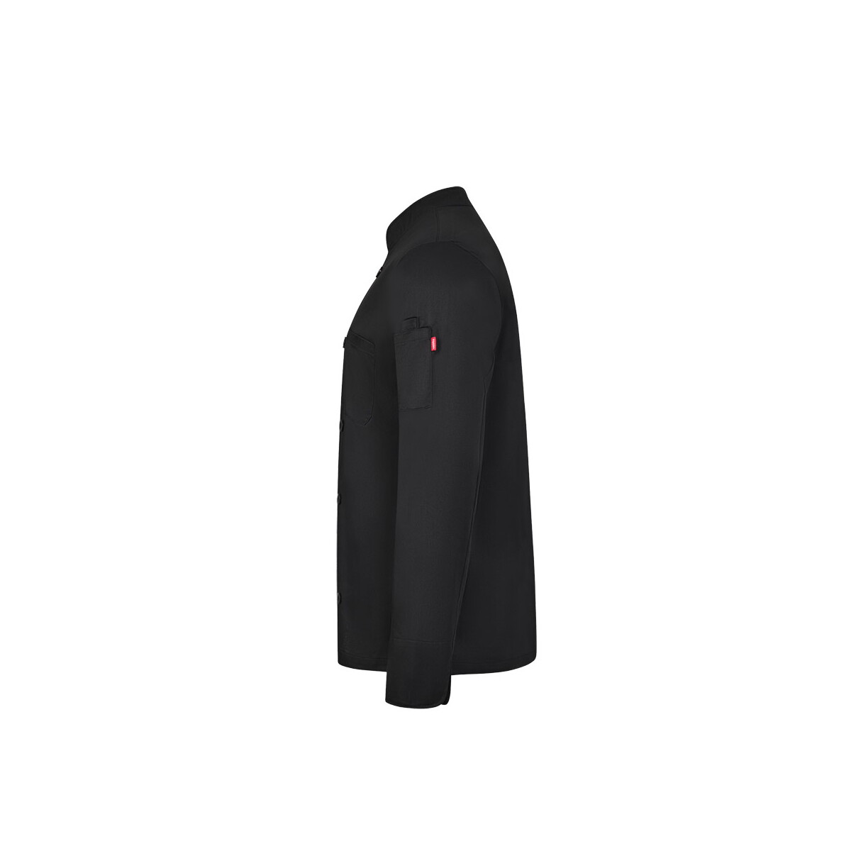 Fartuchy z logo – vl baco. koszula kucharza z długim rękawem (190 g/m2) – czarna 36156_103-c VL BACO. Koszula kucharza z długim rękawem (190 g/m2) - Czarna 36156_103-c