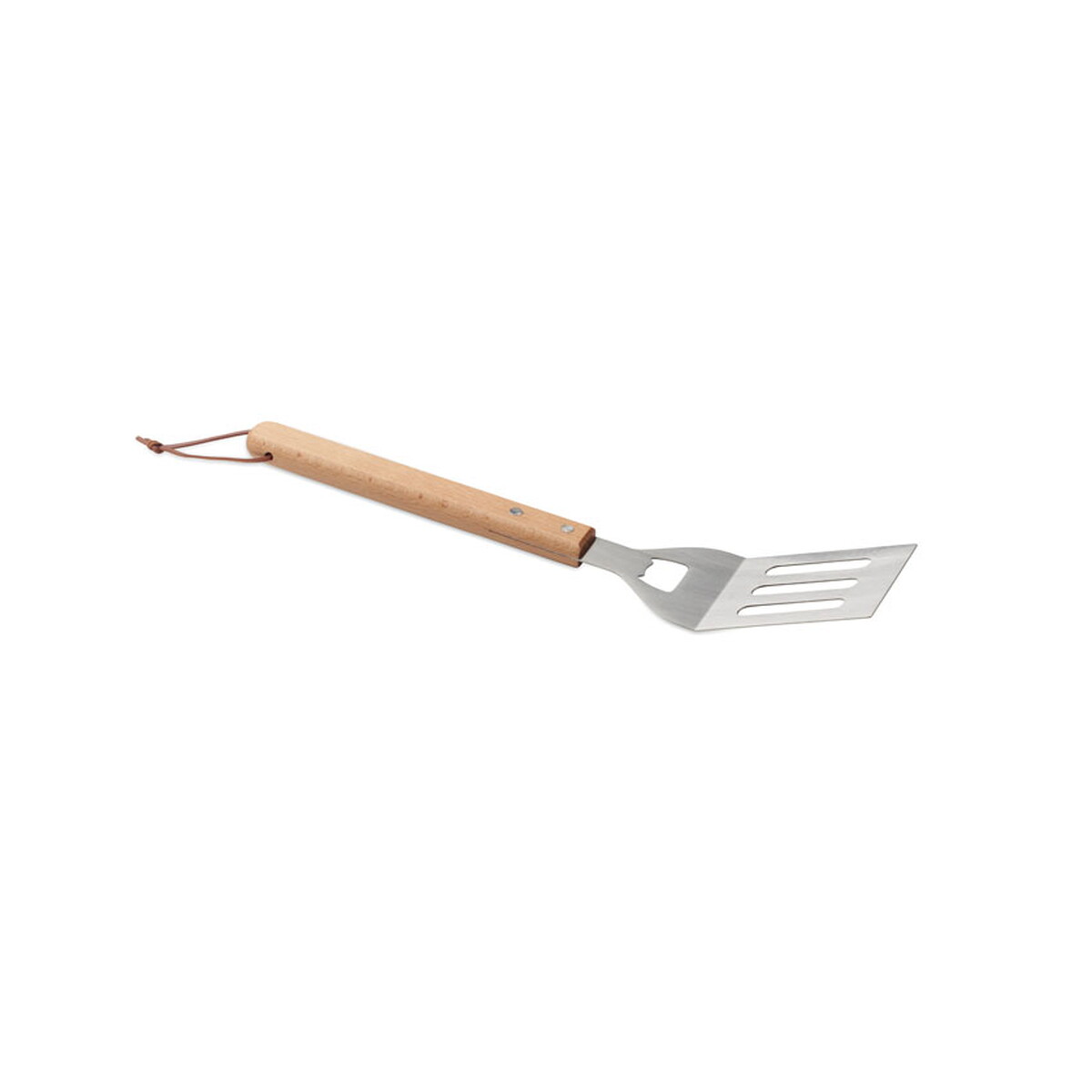 Gadżety do grilla z logo – łopatka z drewna bukowego opencook – drewniana mo2796-40-side Łopatka z drewna bukowego OPENCOOK - drewniana mo2796-40-side