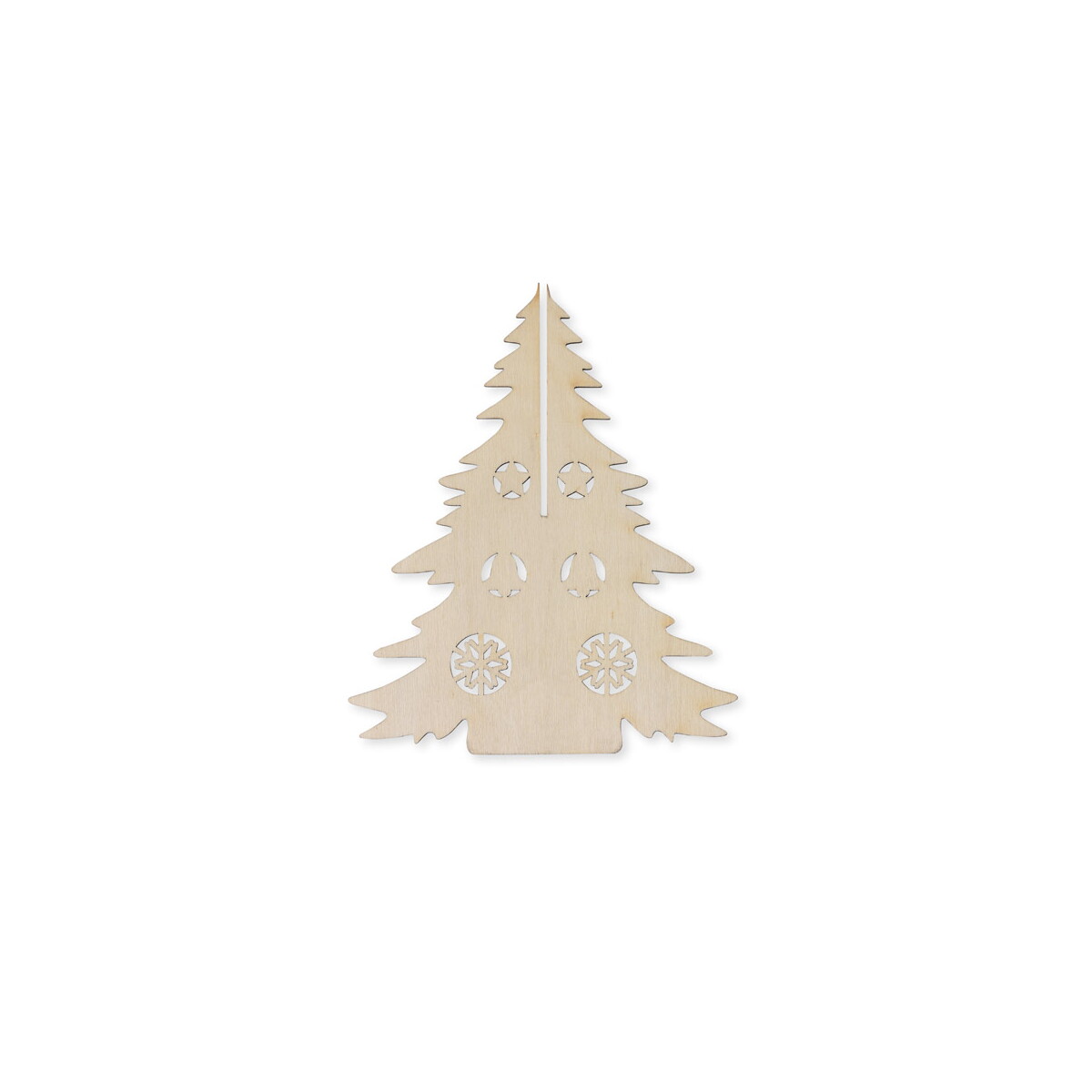Gadżety świąteczne z logo – pinery. składana drewniana choinka do pokolorowania – jasna naturalna 98153_150-c PINERY. Składana drewniana choinka do pokolorowania - Jasna naturalna 98153_150-c