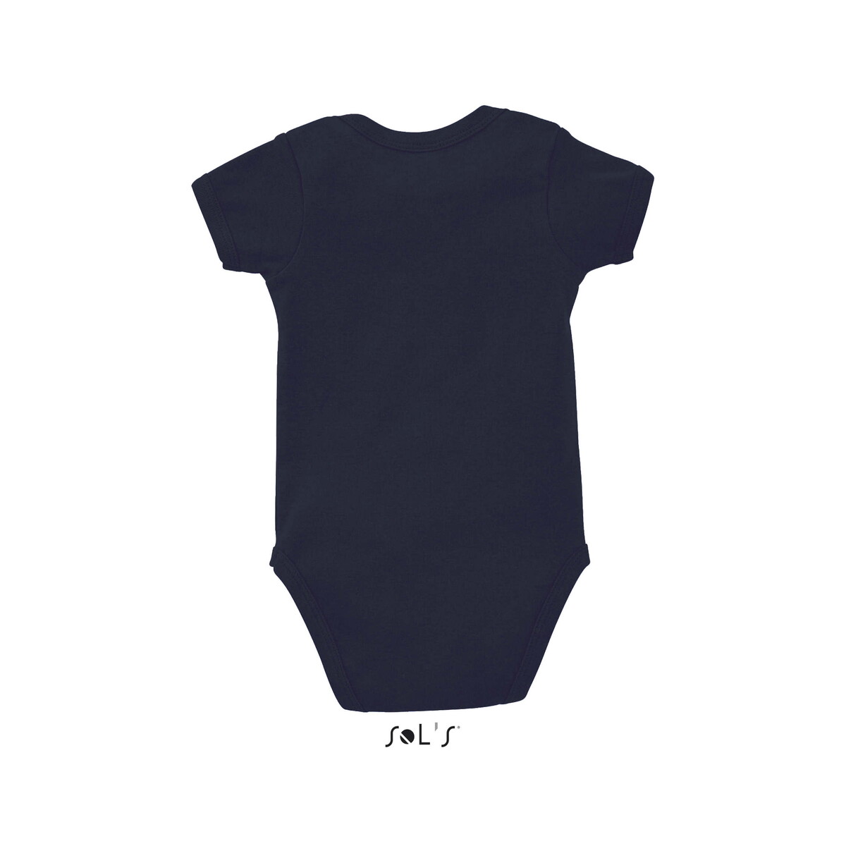 Gadżety tekstylne z logo – bambino dziecięce body 180g bambino – french navy – xs s00583-fn-back BAMBINO Dziecięce body 180g BAMBINO - French Navy - XS s00583-fn-back