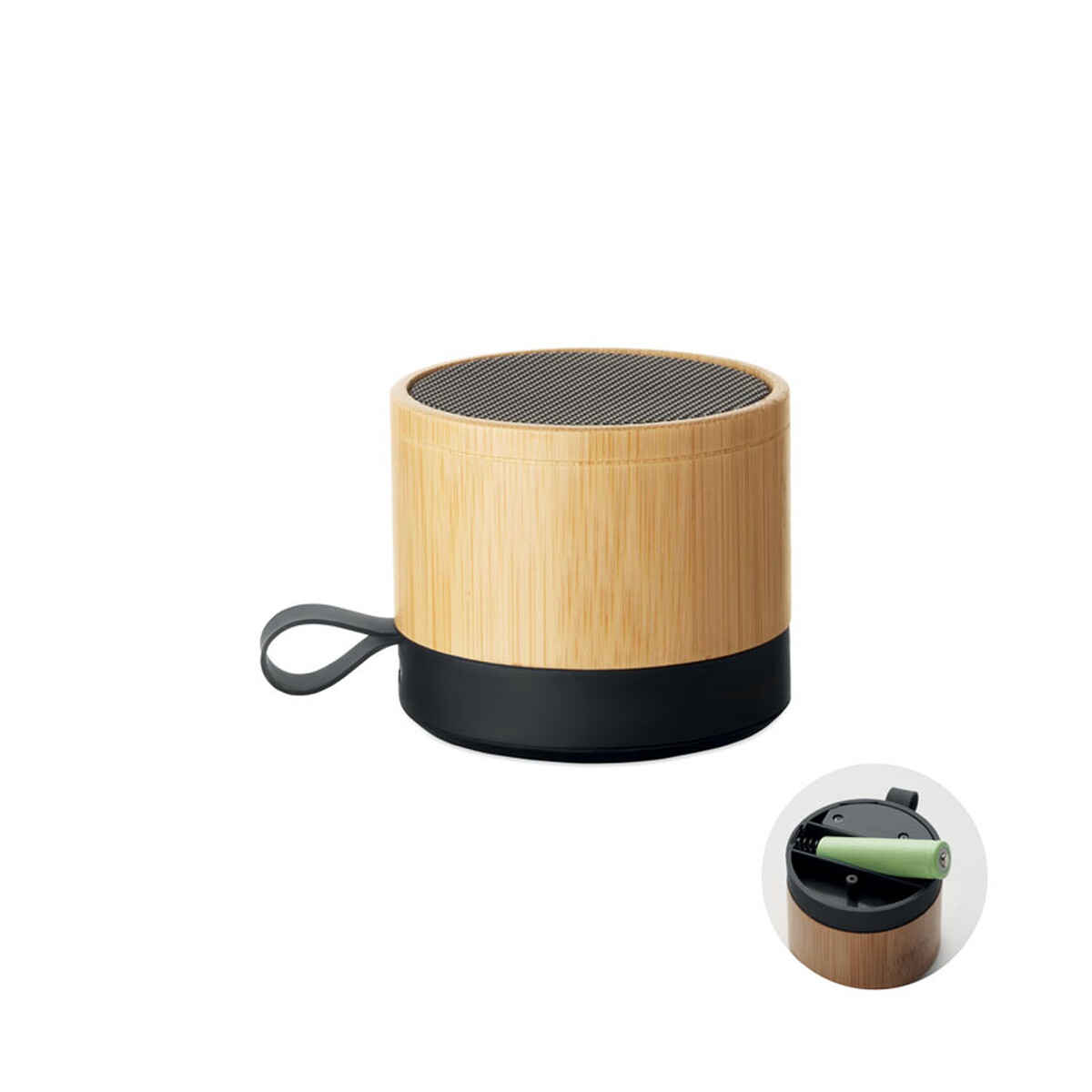 Głośniki z logo – 5.1 głośnik bezprzewodowy recar bamboo – drewniany mo2801-40 5.1 Głośnik bezprzewodowy RECAR BAMBOO - drewniany mo2801-40