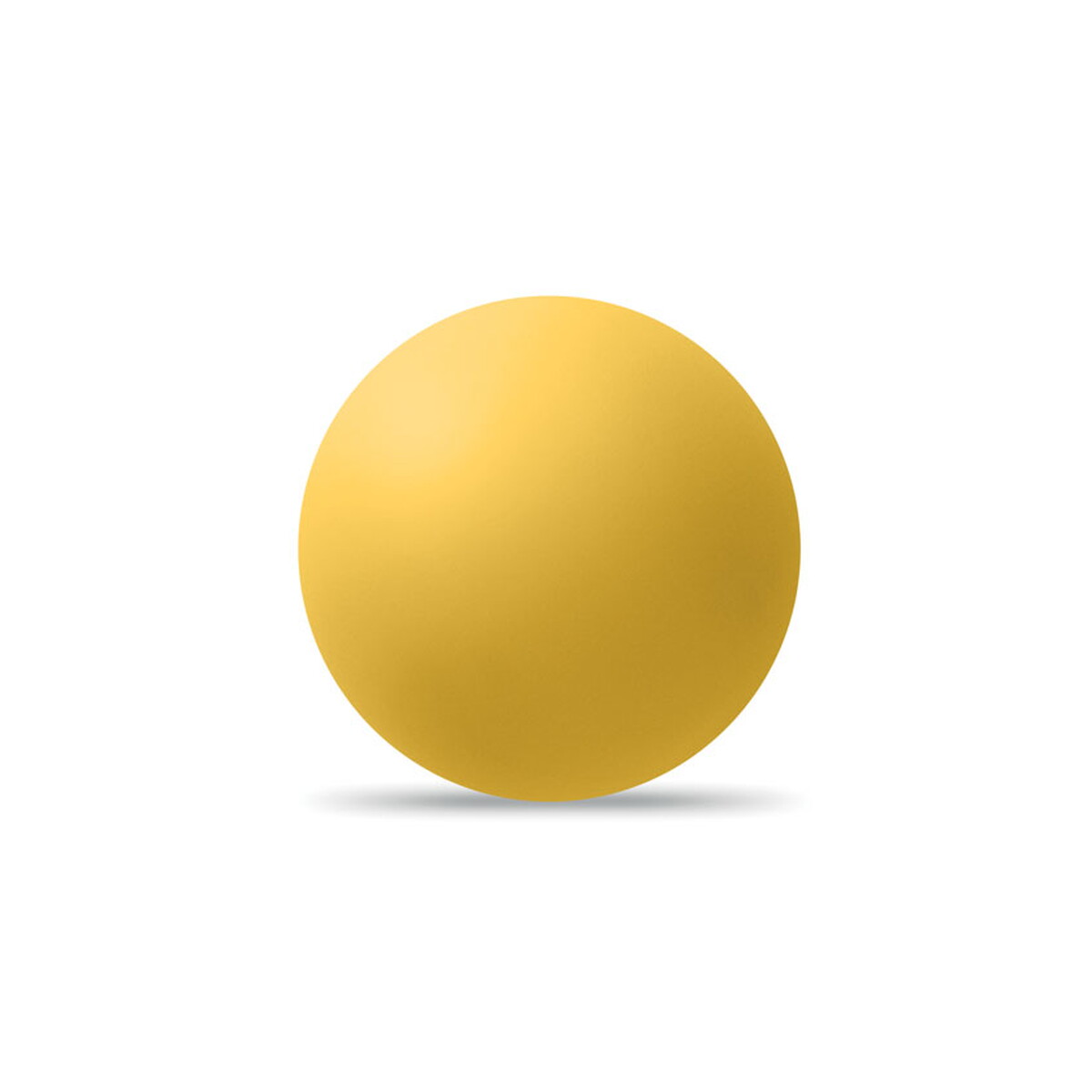 Gumowa piłka do odbijania FUNBALL - żółta mo2931-08
