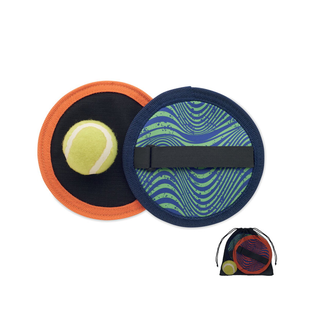 Gry z logo – neoprenowa gra w łapanie piłek snatch – wielokolorowa mo2976-99 Neoprenowa gra w łapanie piłek SNATCH - wielokolorowa mo2976-99