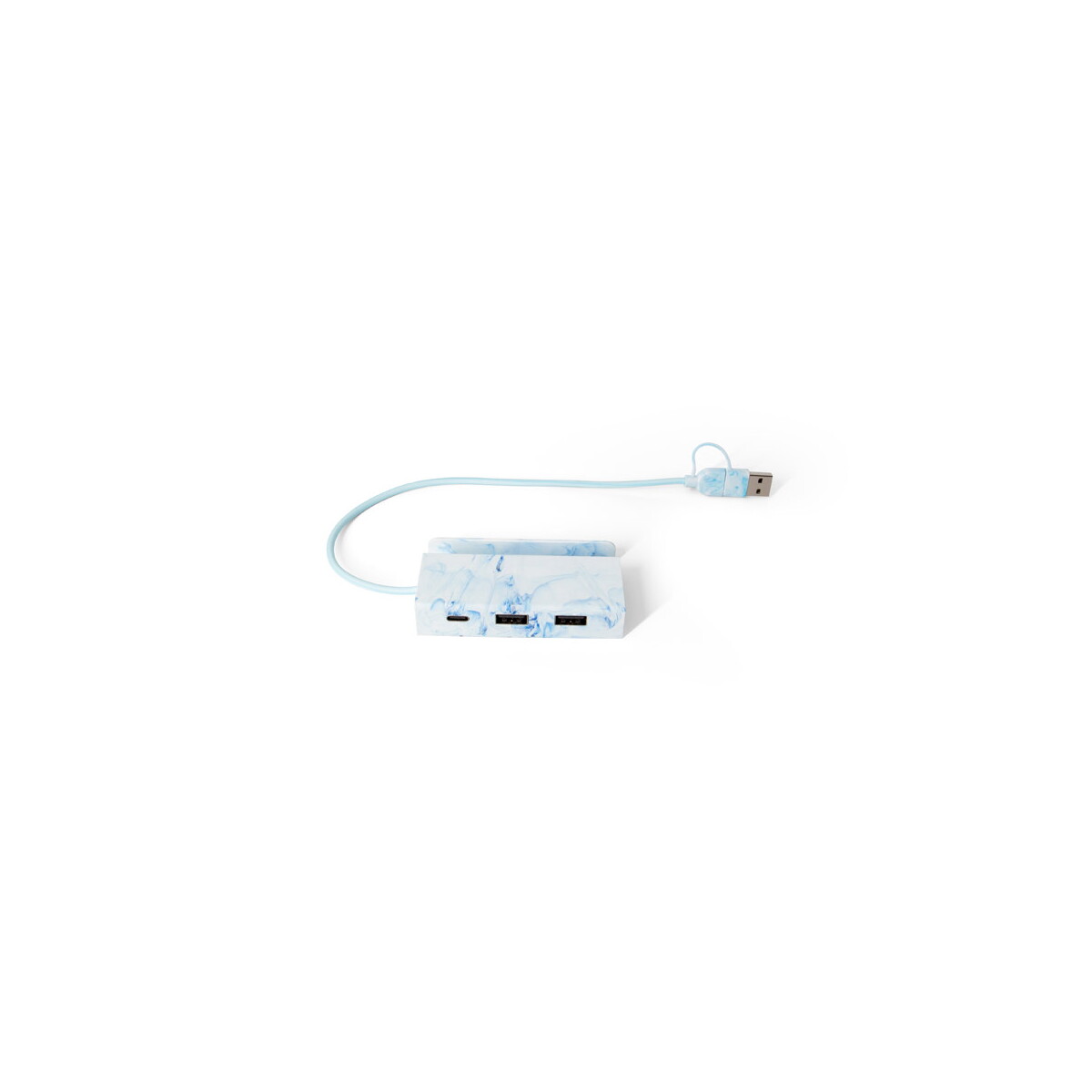 Huby USB z logo – berners hub. hub z recyklingowanego abs z głównymi wejściami i wyjściami – mix 97192_100-b BERNERS HUB. Hub z recyklingowanego ABS z głównymi wejściami i wyjściami - Mix 97192_100-b