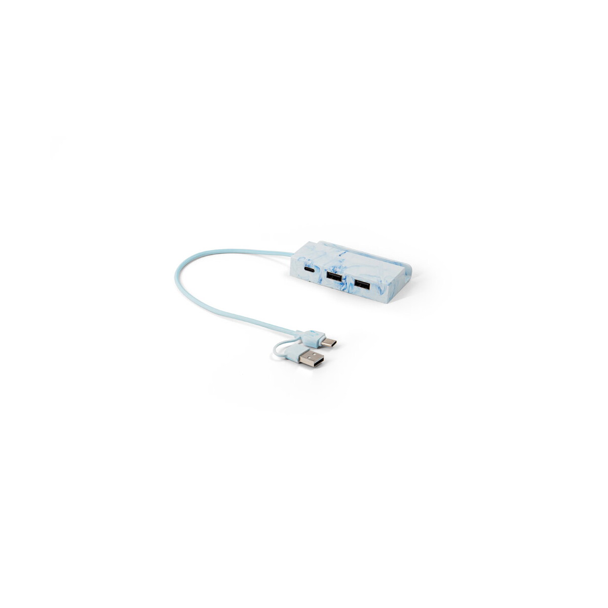 Huby USB z logo – berners hub. hub z recyklingowanego abs z głównymi wejściami i wyjściami – mix 97192_100 BERNERS HUB. Hub z recyklingowanego ABS z głównymi wejściami i wyjściami - Mix 97192_100