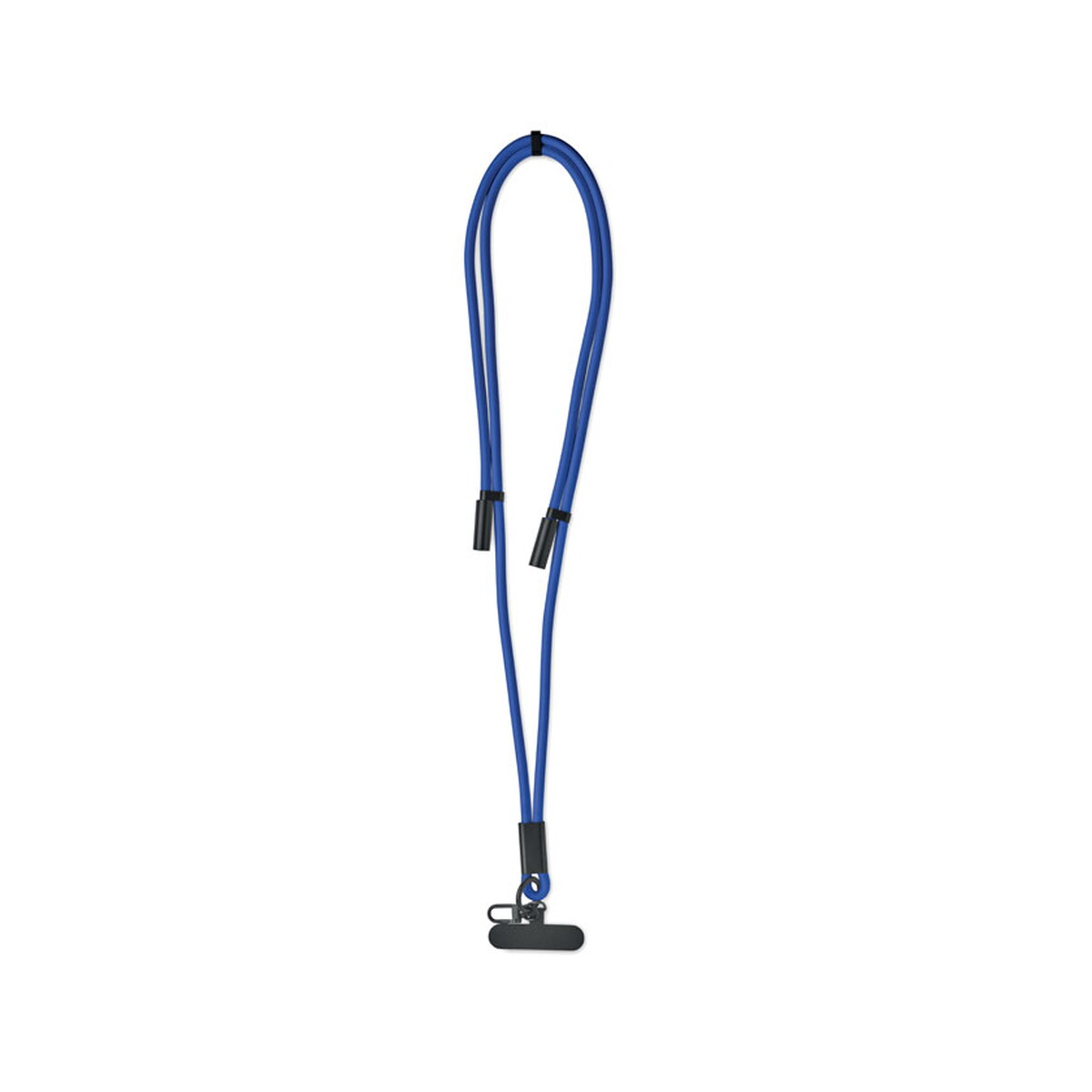 Kable USB z logo – smycz ładująca 60w cocharge – niebieska mo2618-37-side Smycz ładująca 60W COCHARGE - niebieska mo2618-37-side