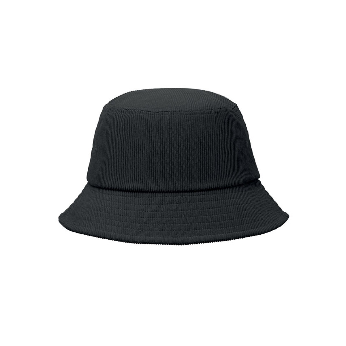 Sztruksowy kapelusz SCOOP - czarny mo2869-03