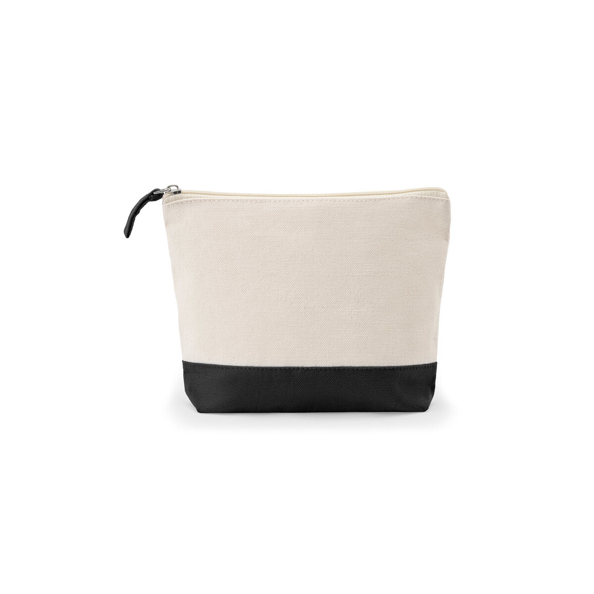 Kosmetyczki z logo – daphne. kosmetyczka z 100% bawełny (340 g/m²) w dwóch kolorach – czarna 92536_103-a DAPHNE. Kosmetyczka z 100% bawełny (340 g/m²) w dwóch kolorach - Czarna 92536_103-a