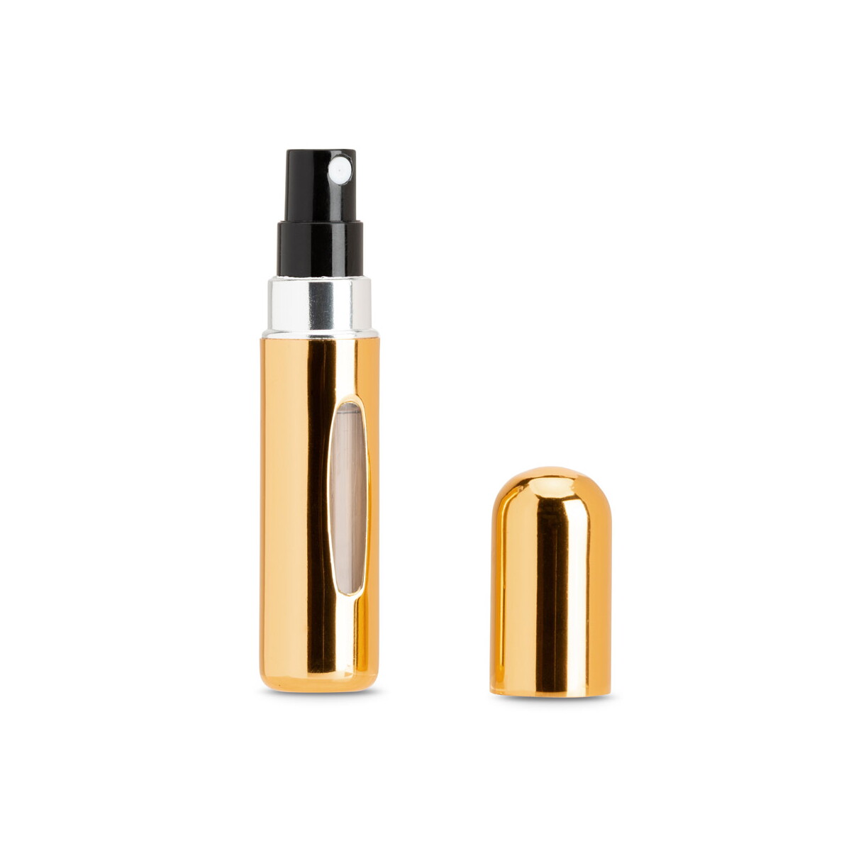Kosmetyczki z logo – linden. aluminiowy atomizer do perfum z możliwością łatwego napełniania – miedziany 95111_157-a LINDEN. Aluminiowy atomizer do perfum z możliwością łatwego napełniania - miedziany 95111_157-a