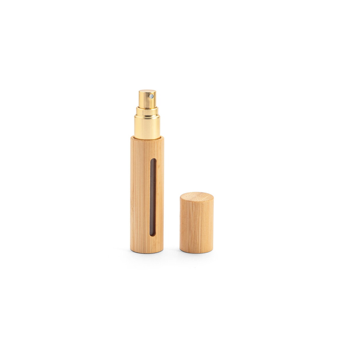 Kosmetyczki z logo – reese. atomizer do perfum z możliwością napełniania z naturalną bambusową obudową – naturalny 95114_160-a REESE. Atomizer do perfum z możliwością napełniania z naturalną bambusową obudową - Naturalny 95114_160-a