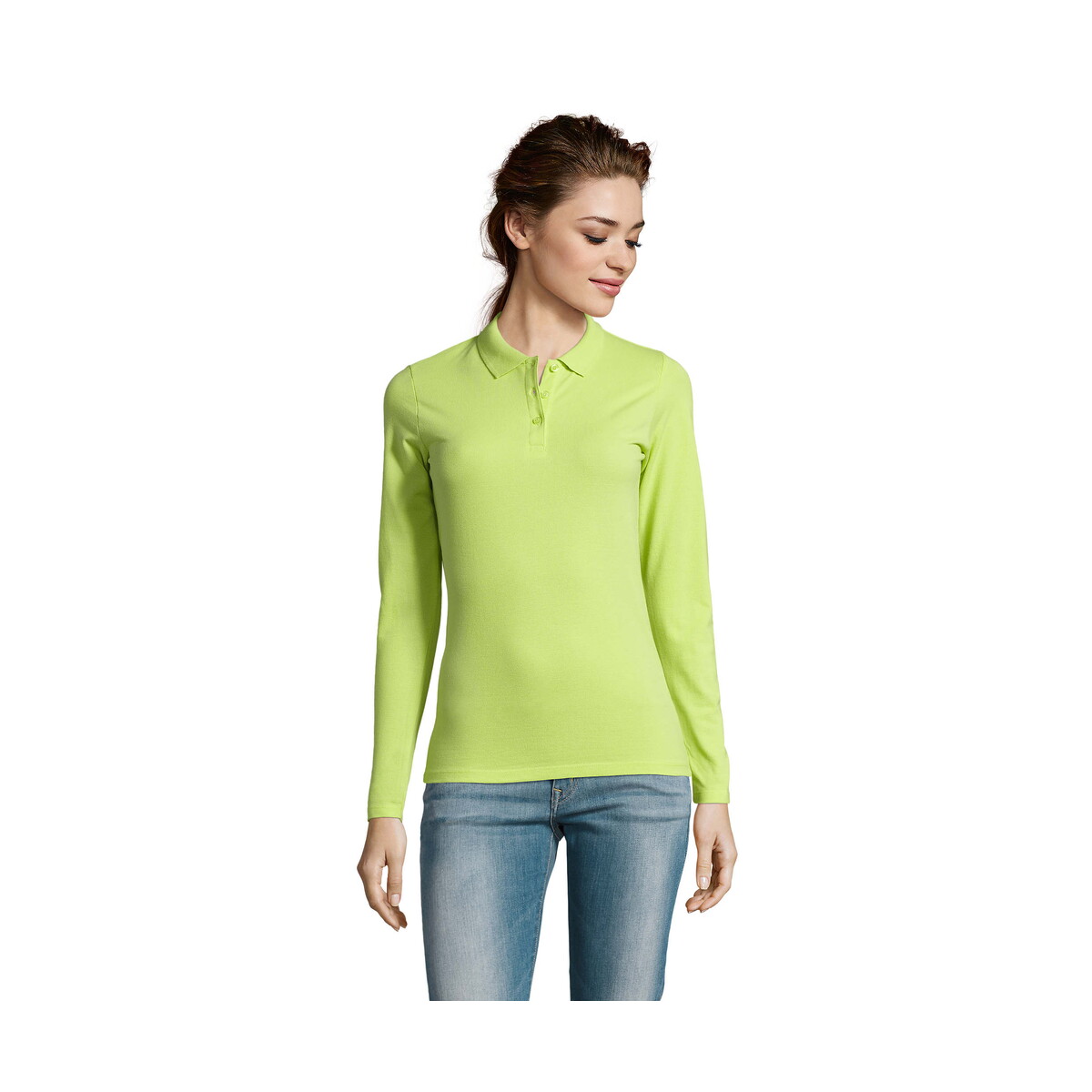 Koszulki polo z logo – perfect damskie lsl polo180 perfect lsl women – apple green – xxl s02083-ag PERFECT Damskie LSL POLO180 PERFECT LSL WOMEN - Apple Green - XXL s02083-ag