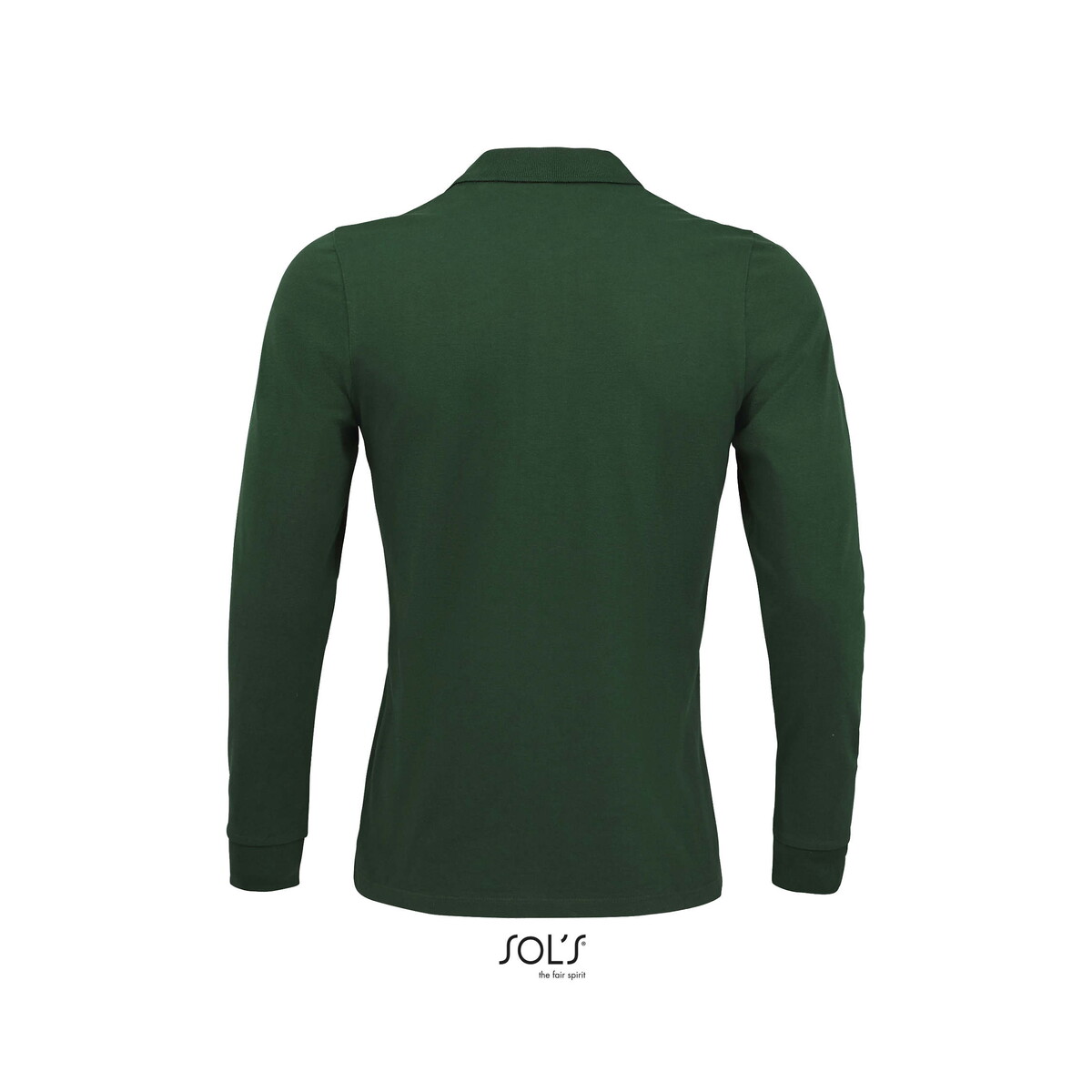 Koszulki polo z logo – perfect men lsl polo 180g perfect lsl men – ciemno-zielone – 4xl s02087-bo-back PERFECT MEN LSL POLO 180g PERFECT LSL MEN - Ciemno-Zielone - 4XL s02087-bo-back