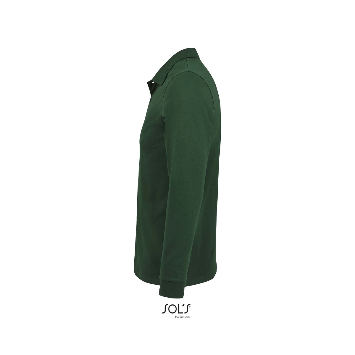 Koszulki polo z logo – perfect men lsl polo 180g perfect lsl men – ciemno-zielone – l s02087-bo-side PERFECT MEN LSL POLO 180g PERFECT LSL MEN - Ciemno-Zielone - L s02087-bo-side
