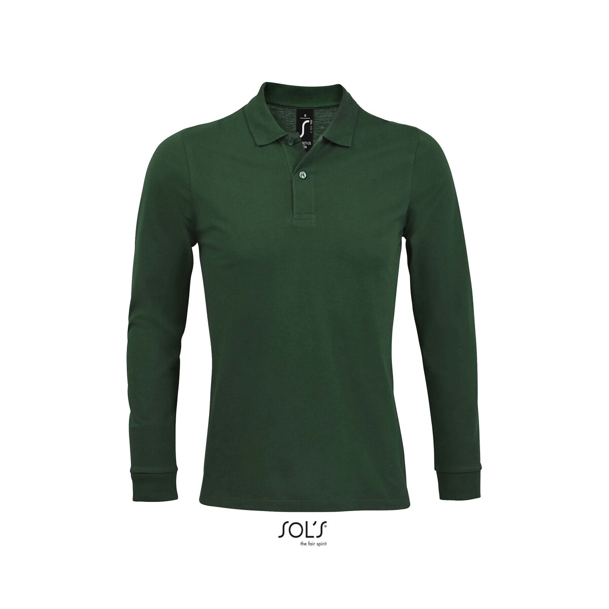 Koszulki polo z logo – perfect men lsl polo 180g perfect lsl men – ciemno-zielone – xxl s02087-bo PERFECT MEN LSL POLO 180g PERFECT LSL MEN - Ciemno-Zielone - XXL s02087-bo