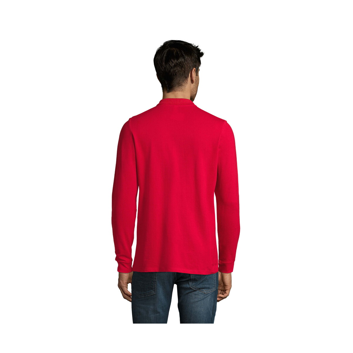 Koszulki polo z logo – perfect men lsl polo 180g perfect lsl men – czerwone – xxl s02087-rd-back PERFECT MEN LSL POLO 180g PERFECT LSL MEN - Czerwone - XXL s02087-rd-back