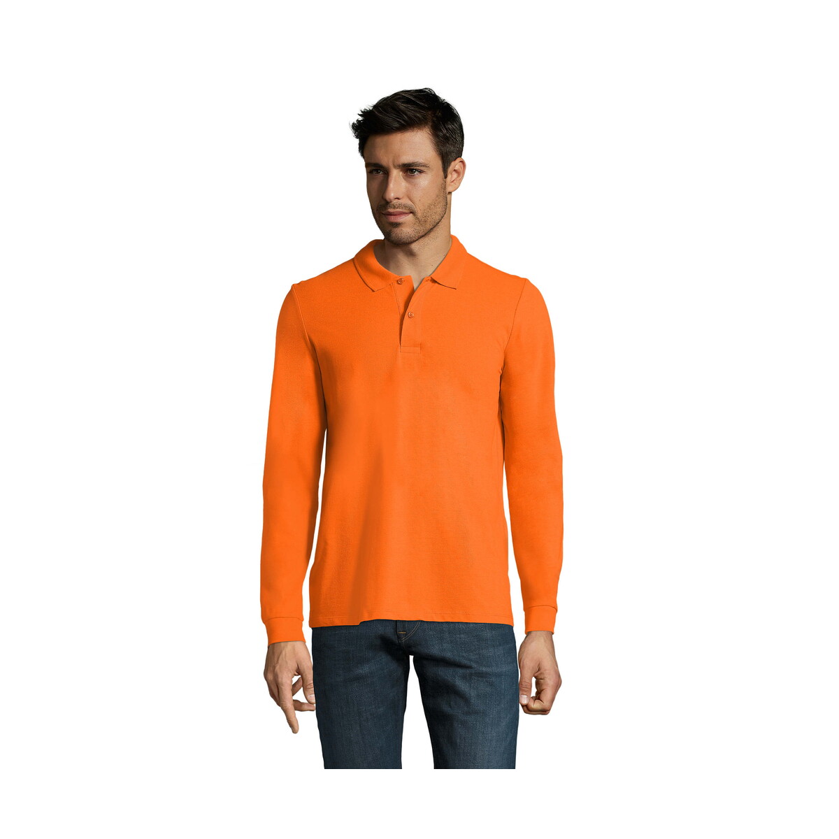 Koszulki polo z logo – perfect men lsl polo 180g perfect lsl men – pomarańczowy – 3xl s02087-or PERFECT MEN LSL POLO 180g PERFECT LSL MEN - Pomarańczowy - 3XL s02087-or