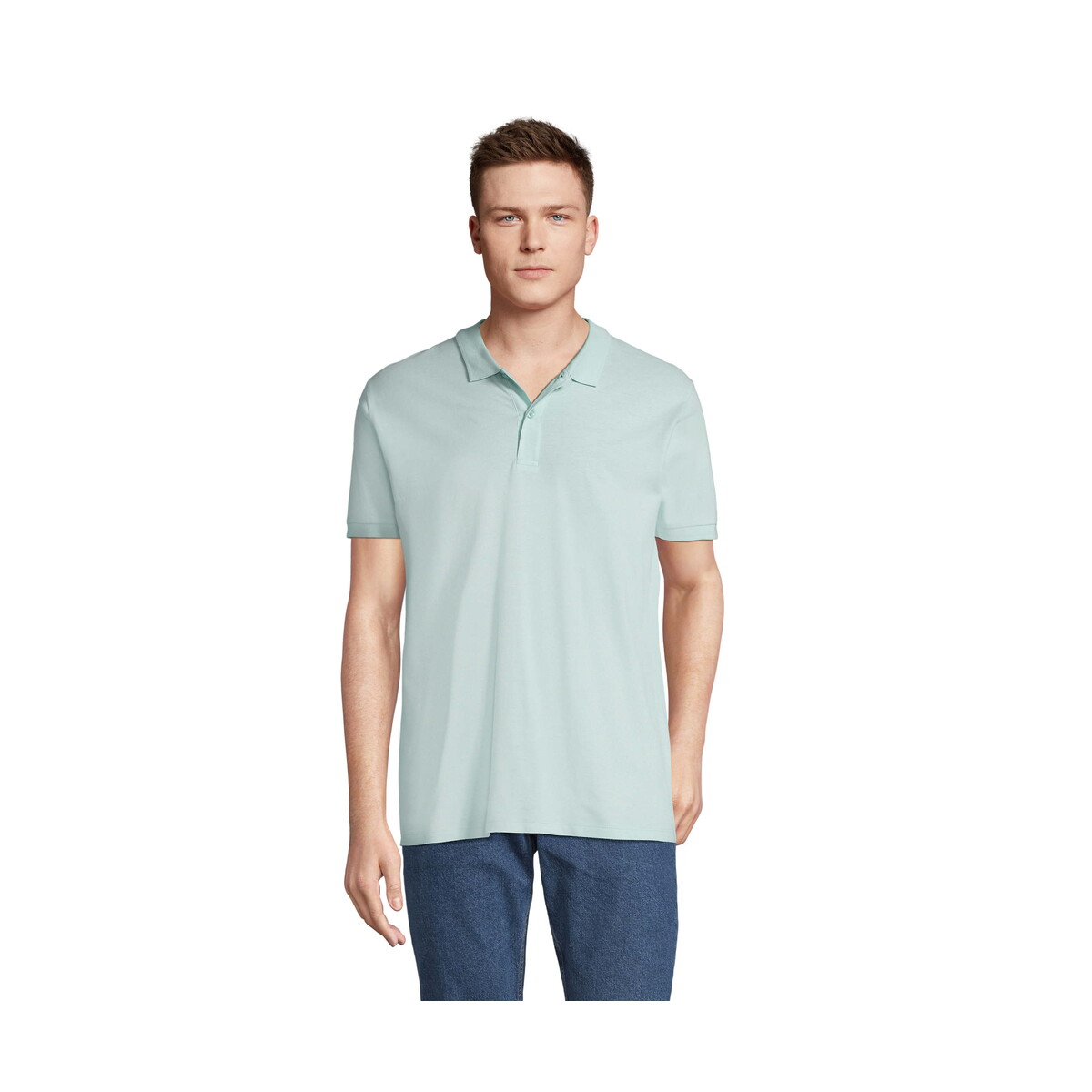 Koszulki polo z logo – planet men polo 170g planet men – arctic blue – 3xl s03566-aa PLANET MEN polo 170g PLANET MEN - Arctic Blue - 3XL s03566-aa