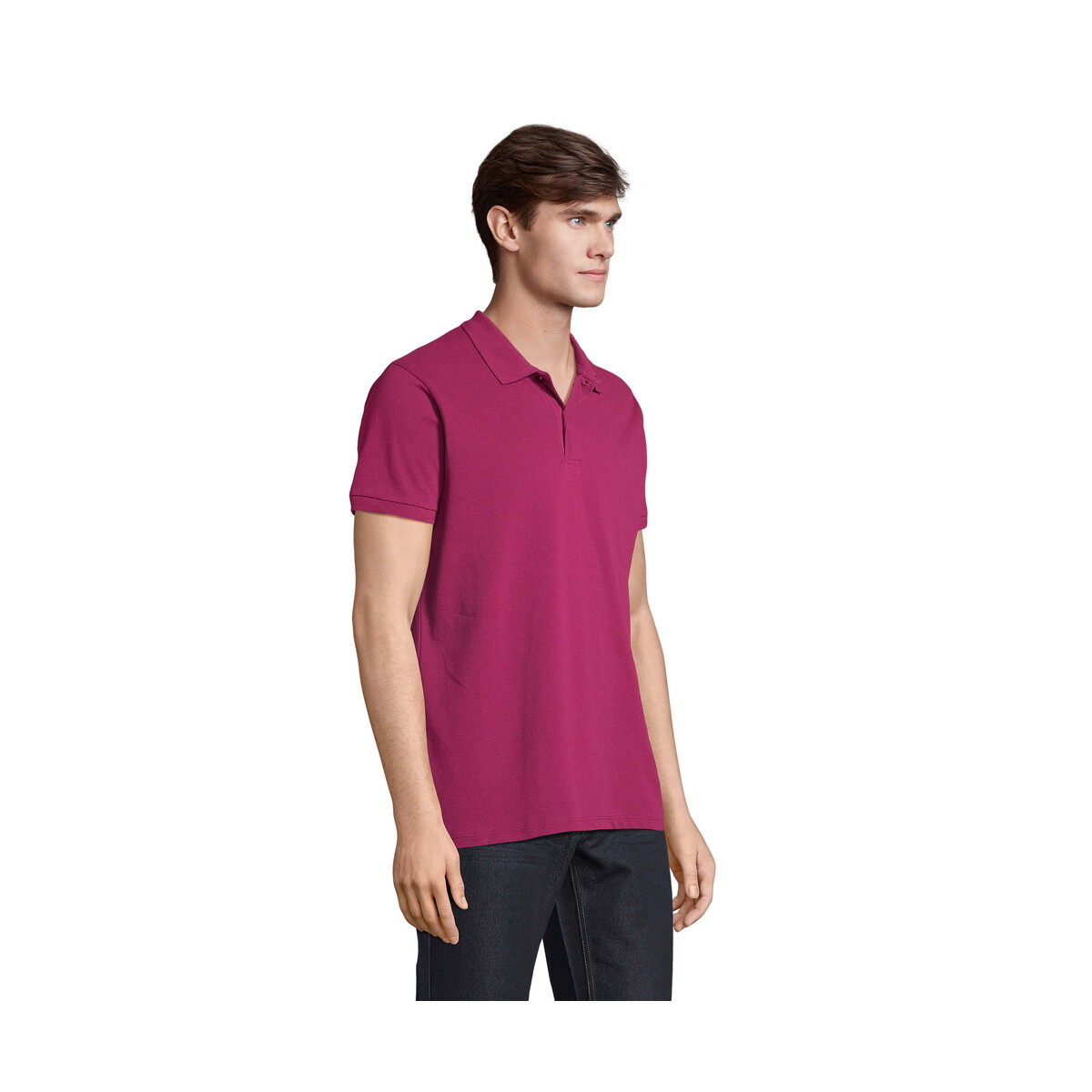 Koszulki polo z logo – planet men polo 170g planet men – astral purple – 3xl s03566-pa-side PLANET MEN polo 170g PLANET MEN - Astral Purple - 3XL s03566-pa-side