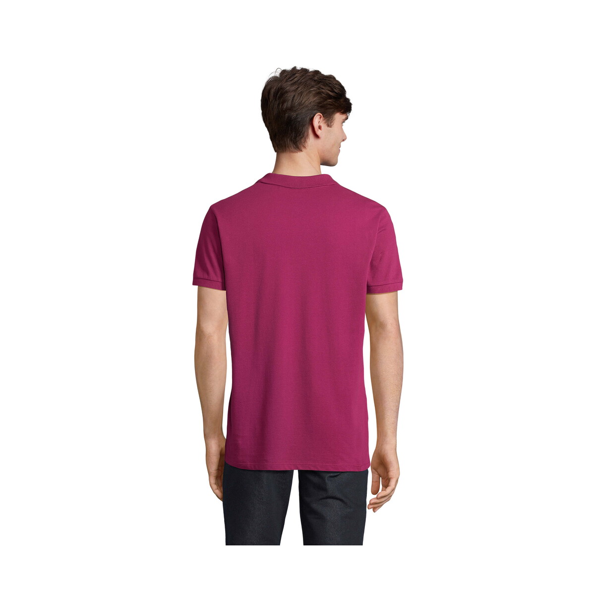 Koszulki polo z logo – planet men polo 170g planet men – astral purple – xl s03566-pa-back PLANET MEN polo 170g PLANET MEN - Astral Purple - XL s03566-pa-back