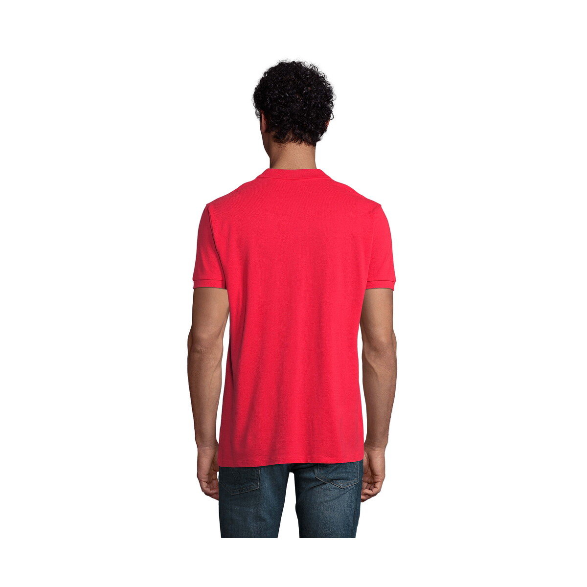 Koszulki polo z logo – planet men polo 170g planet men – czerwone – xxl s03566-rd-side PLANET MEN polo 170g PLANET MEN - Czerwone - XXL s03566-rd-side