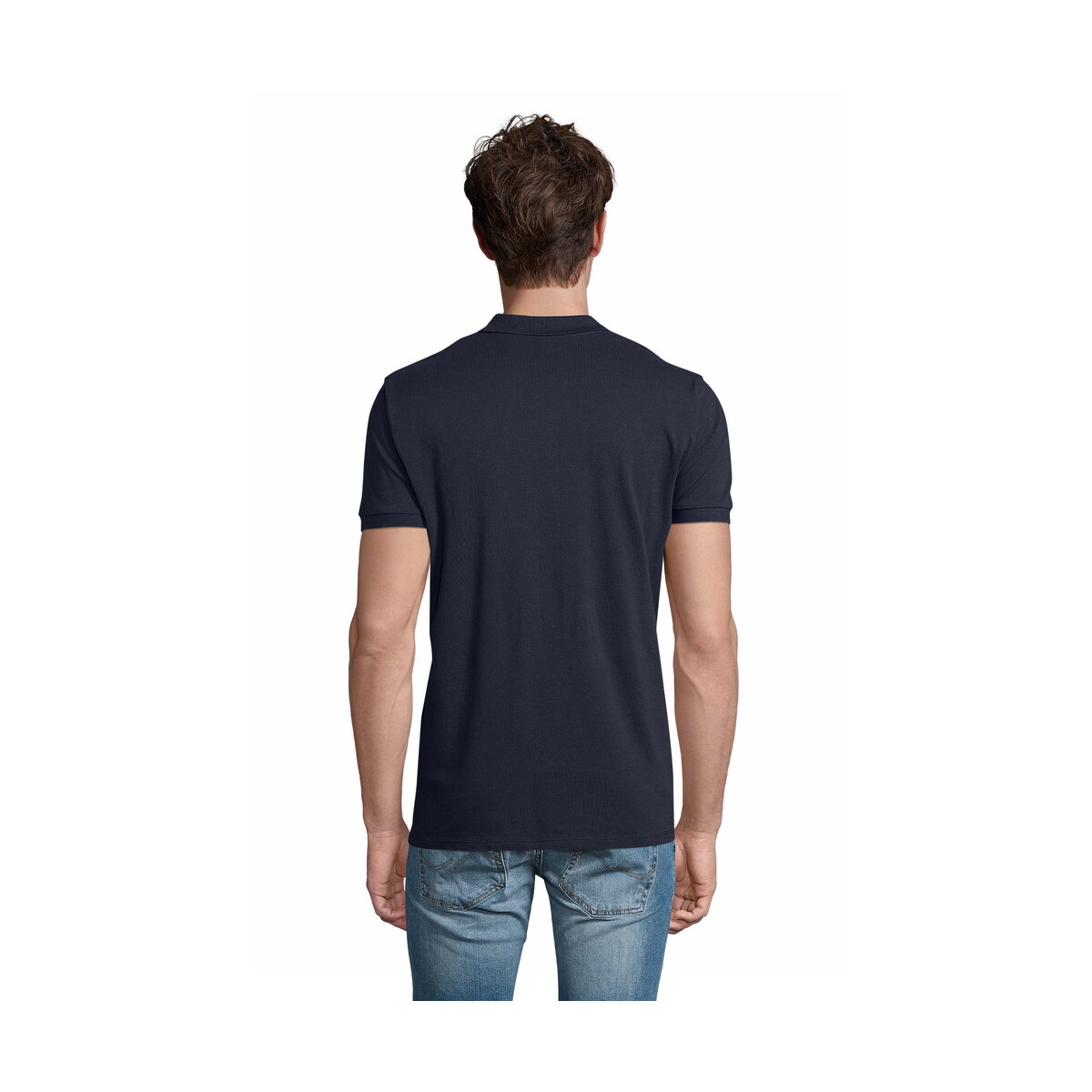 Koszulki polo z logo – planet men polo 170g planet men – french navy – xl s03566-fn-side PLANET MEN polo 170g PLANET MEN - French Navy - XL s03566-fn-side