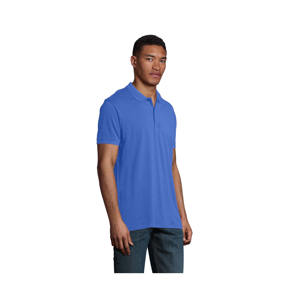 Koszulki polo z logo – planet men polo 170g planet men – niebieskie – xxl s03566-rb-back PLANET MEN polo 170g PLANET MEN - Niebieskie - XXL s03566-rb-back