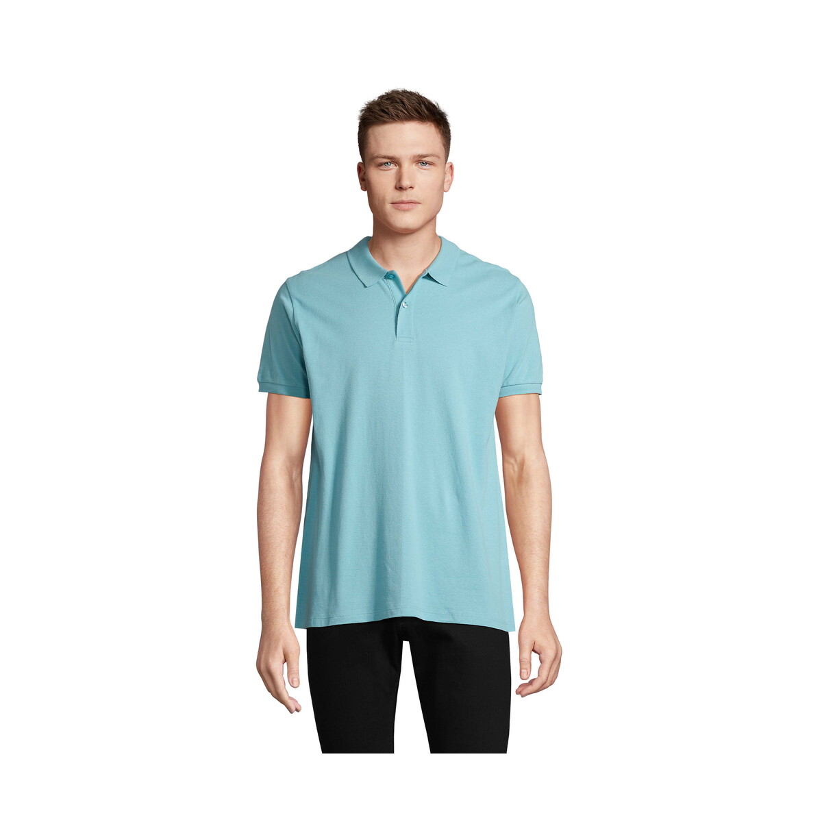 Koszulki polo z logo – planet men polo 170g planet men – pool blue – 3xl s03566-bp PLANET MEN polo 170g PLANET MEN - Pool Blue - 3XL s03566-bp