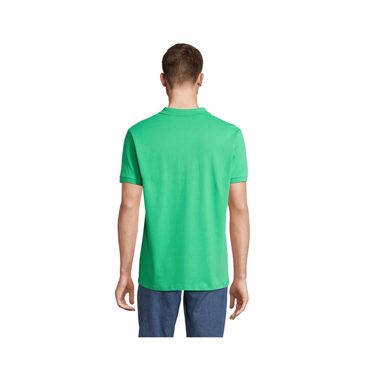 Koszulki polo z logo – planet men polo 170g planet men – wiosenna zieleń – l s03566-eo-back PLANET MEN polo 170g PLANET MEN - Wiosenna Zieleń - L s03566-eo-back