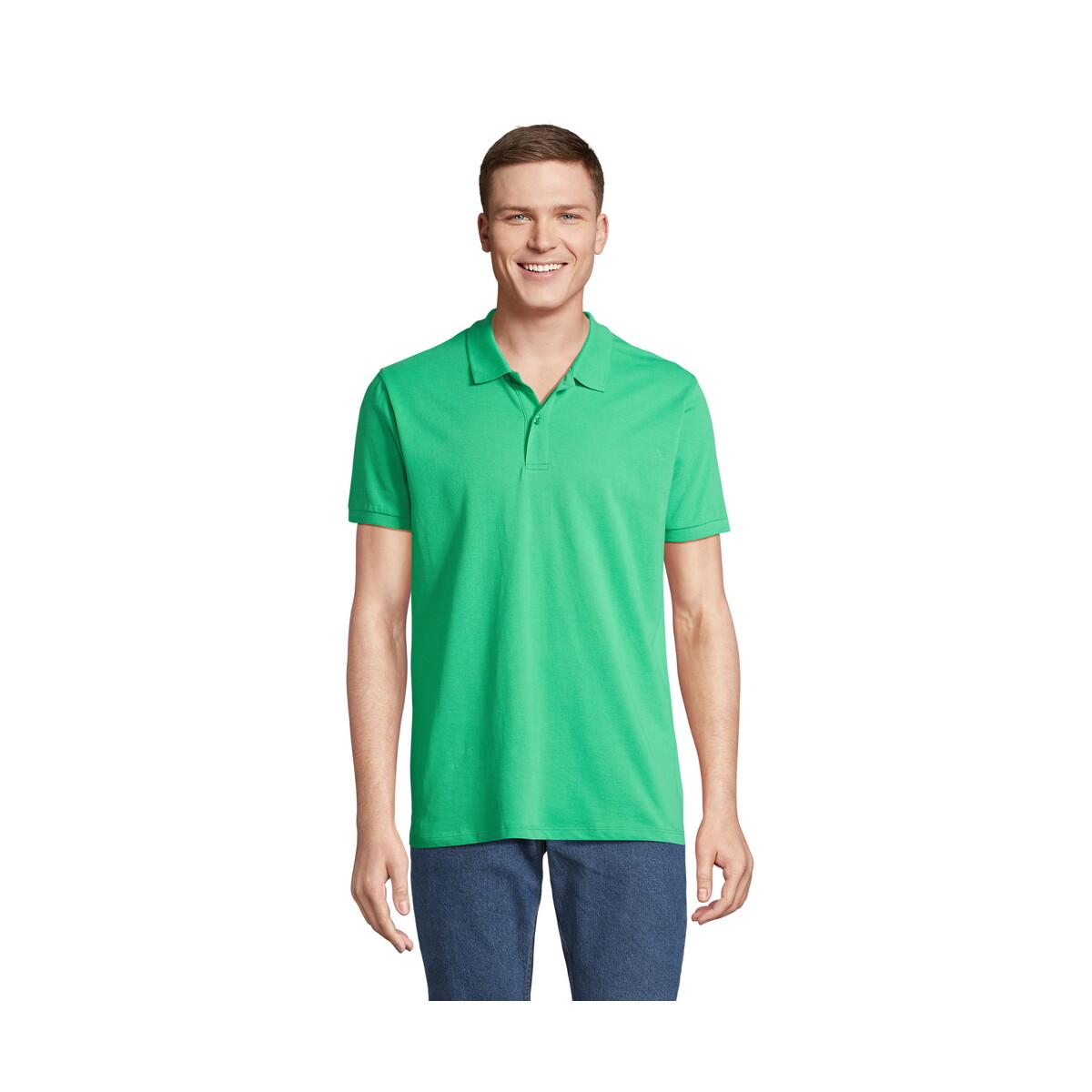 Koszulki polo z logo – planet men polo 170g planet men – wiosenna zieleń – l s03566-eo PLANET MEN polo 170g PLANET MEN - Wiosenna Zieleń - L s03566-eo