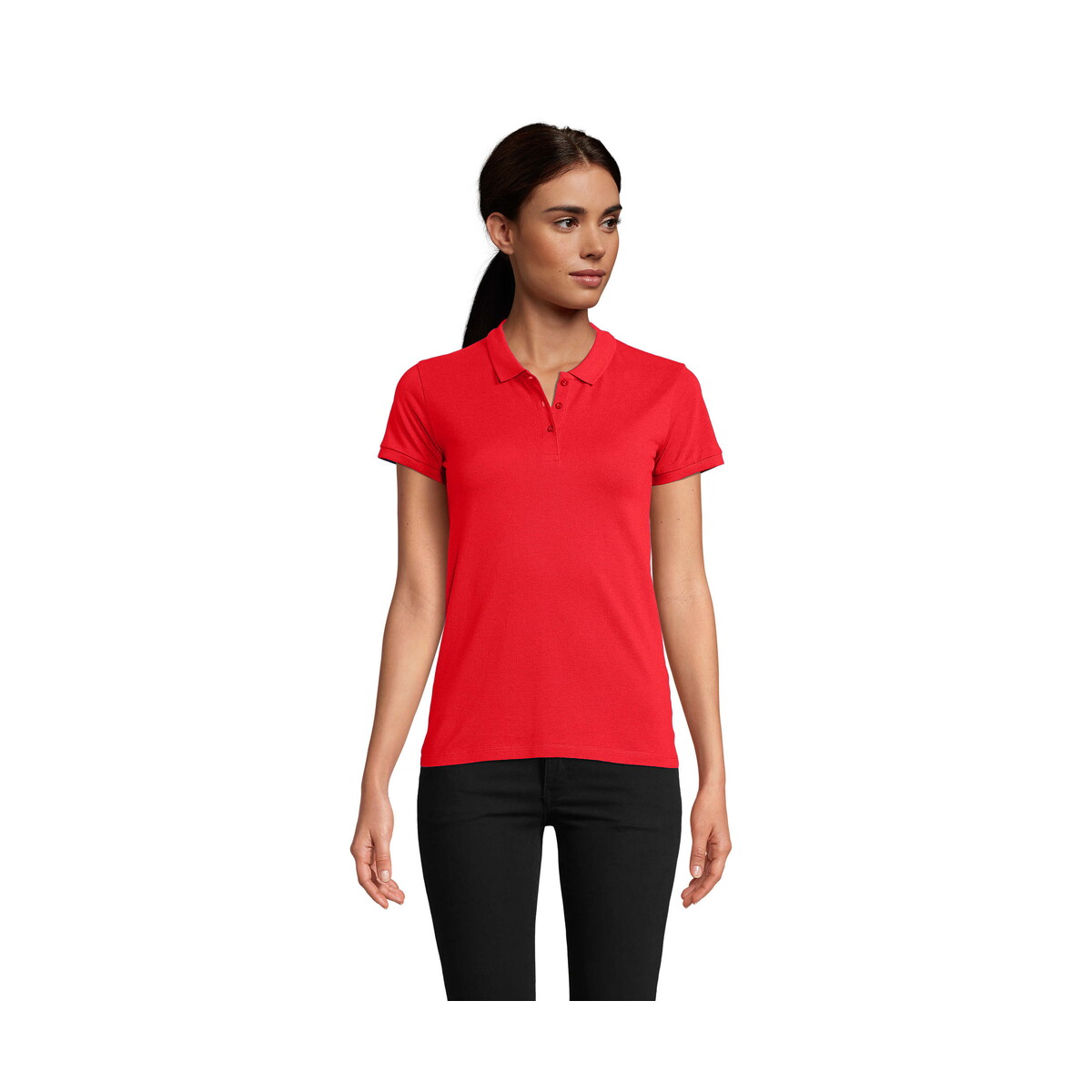 Koszulki polo z logo – planet women polo 170g planet women – czerwone – m s03575-rd PLANET WOMEN polo 170g PLANET WOMEN - Czerwone - M s03575-rd