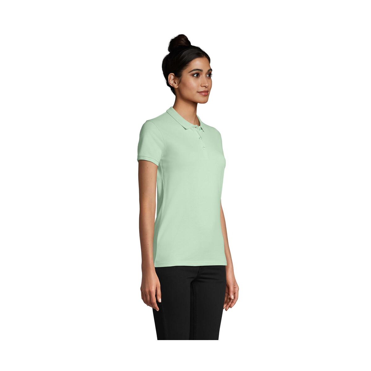 Koszulki polo z logo – planet women polo 170g planet women – frozen green – xxl s03575-gn-back PLANET WOMEN polo 170g PLANET WOMEN - Frozen Green - XXL s03575-gn-back