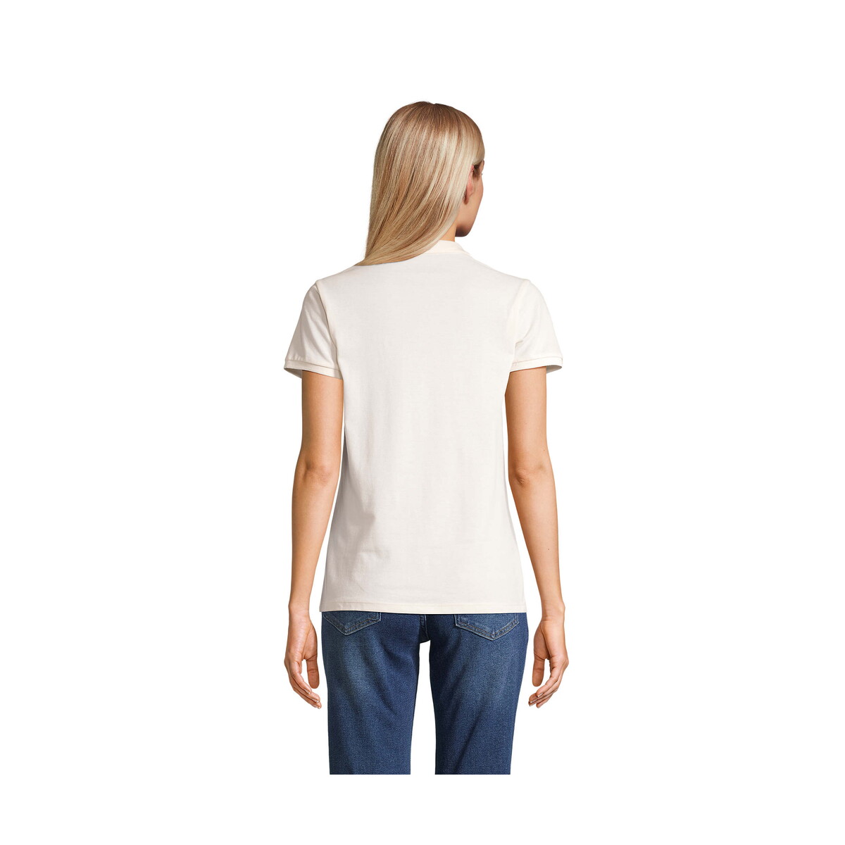 Koszulki polo z logo – planet women polo 170g planet women – off-white – m s03575-ww-back PLANET WOMEN polo 170g PLANET WOMEN - Off-White - M s03575-ww-back