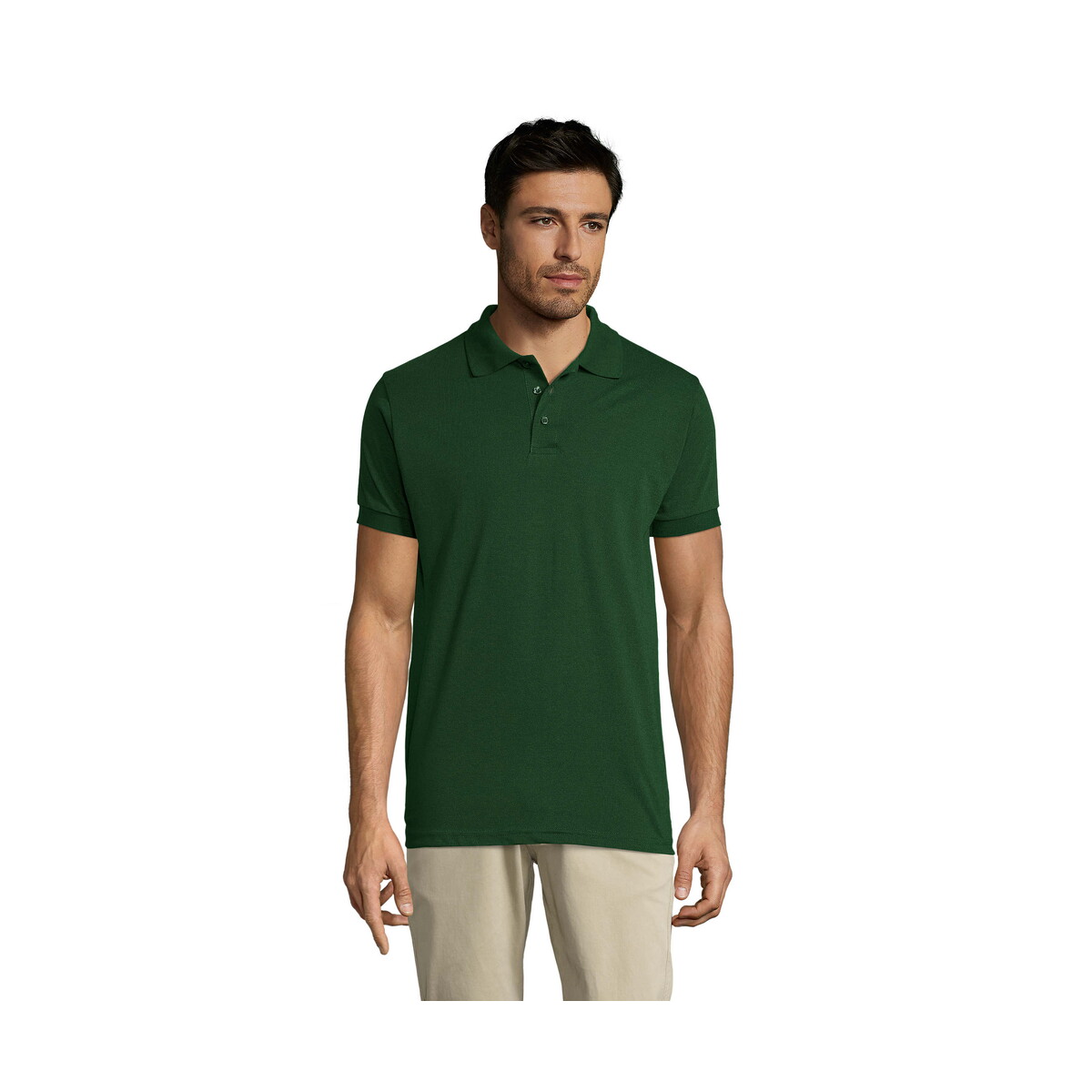 Koszulki polo z logo – prime męskie polo 200g prime men – ciemno-zielone – 5xl s00571-bo PRIME Męskie polo 200g PRIME MEN - Ciemno-Zielone - 5XL s00571-bo