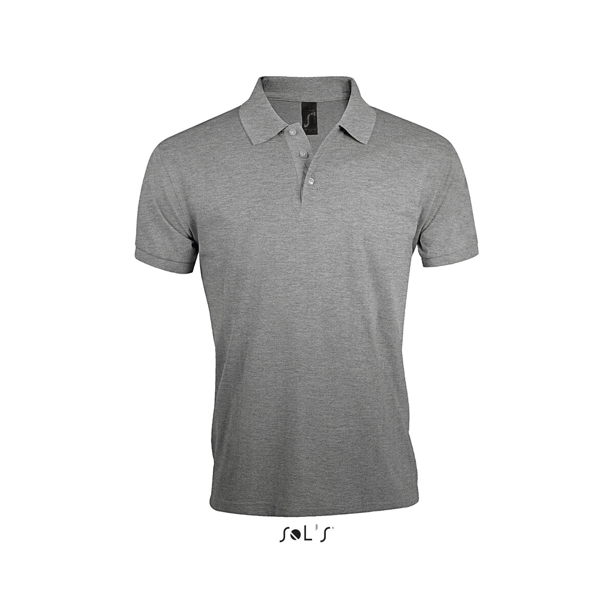 Koszulki polo z logo – prime męskie polo 200g prime men – szary melanż 2 – xxl s00571-gy PRIME Męskie polo 200g PRIME MEN - Szary Melanż 2 - XXL s00571-gy
