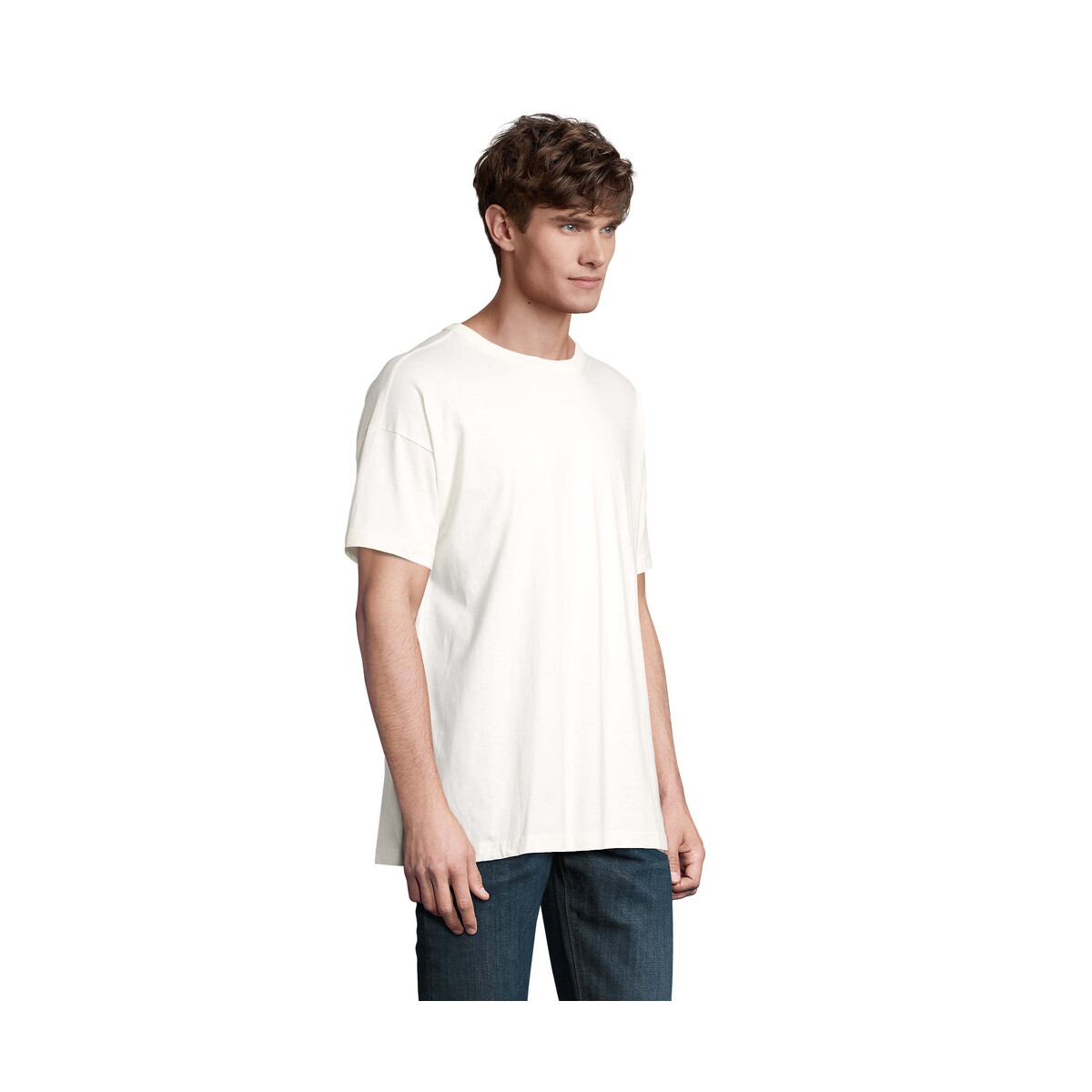 Koszulki z logo – boxy men t-shirt oversize boxy men – off-white – xxl s03806-ww-side BOXY MEN T-SHIRT OVERSIZE BOXY MEN - Off-White - XXL s03806-ww-side