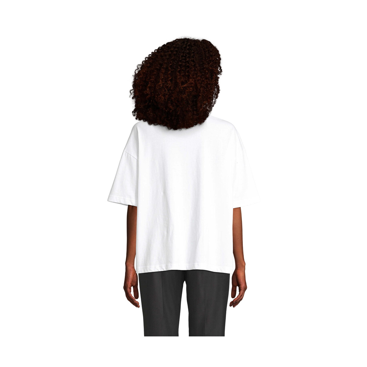 Koszulki z logo – boxy women t-shirt oversize boxy women – biała – xl s03807-wh-back BOXY WOMEN T-SHIRT OVERSIZE BOXY WOMEN - Biała - XL s03807-wh-back
