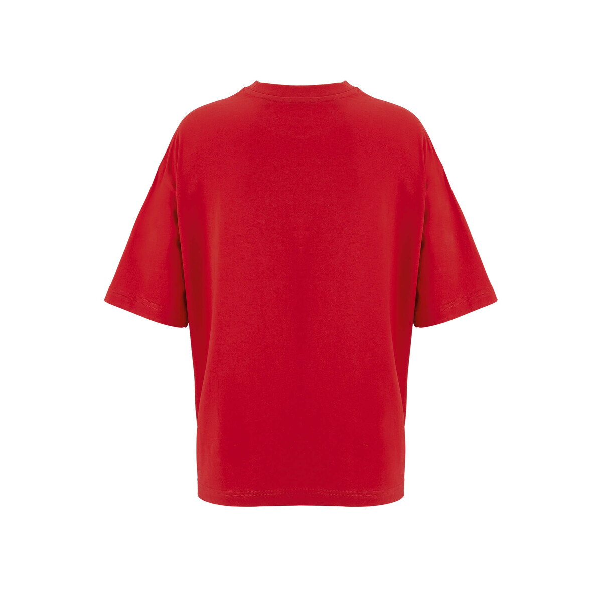 Koszulki z logo – boxy women t-shirt oversize boxy women – bright roja – l s03807-bt-back BOXY WOMEN T-SHIRT OVERSIZE BOXY WOMEN - Bright Roja - L s03807-bt-back