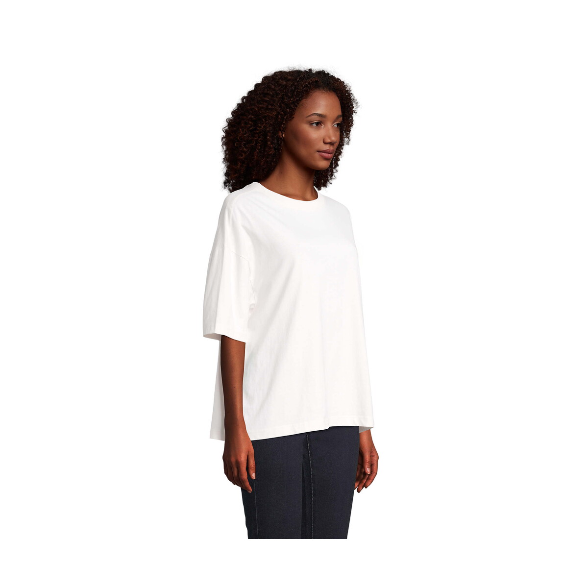 Koszulki z logo – boxy women t-shirt oversize boxy women – off-white – xl s03807-ww-side BOXY WOMEN T-SHIRT OVERSIZE BOXY WOMEN - Off-White - XL s03807-ww-side