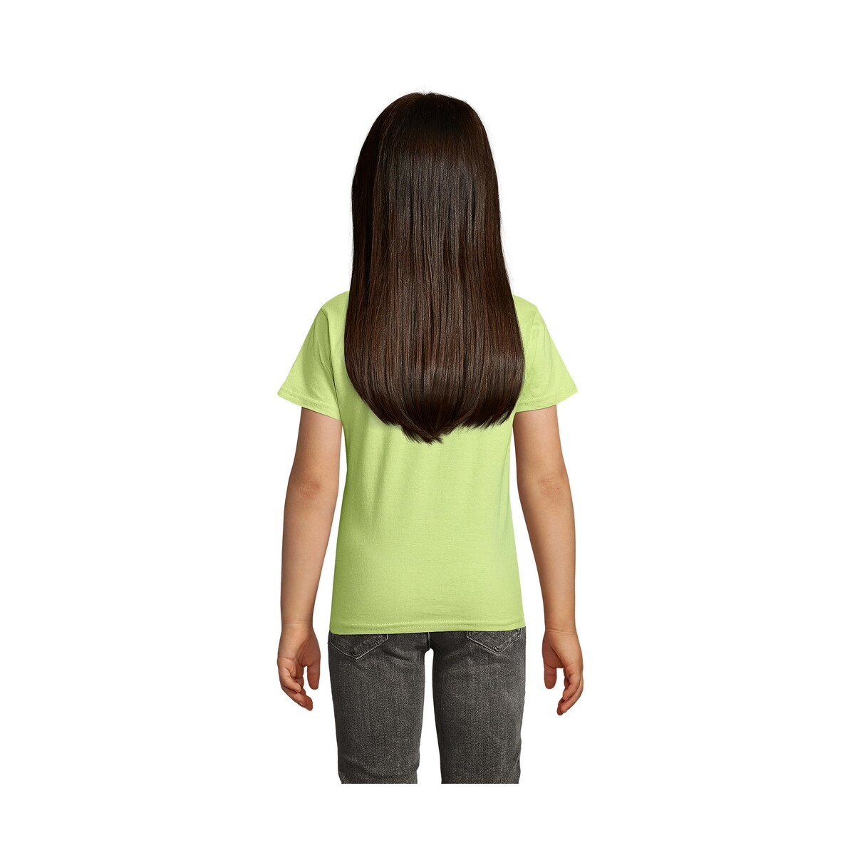 Koszulki z logo – crusader dziecięcy t-shirt crusader kids – apple green – xl s03580-ag-back CRUSADER Dziecięcy T-SHIRT CRUSADER KIDS - Apple Green - XL s03580-ag-back