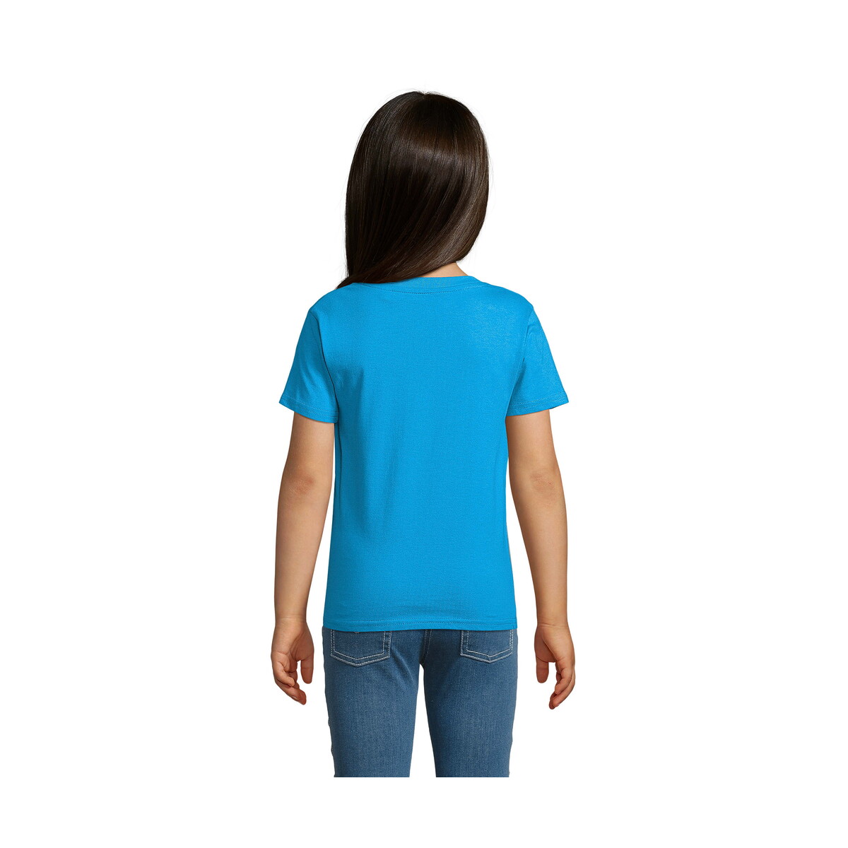 Koszulki z logo – crusader dziecięcy t-shirt crusader kids – aqua – m s03580-aq-back CRUSADER Dziecięcy T-SHIRT CRUSADER KIDS - Aqua - M s03580-aq-back
